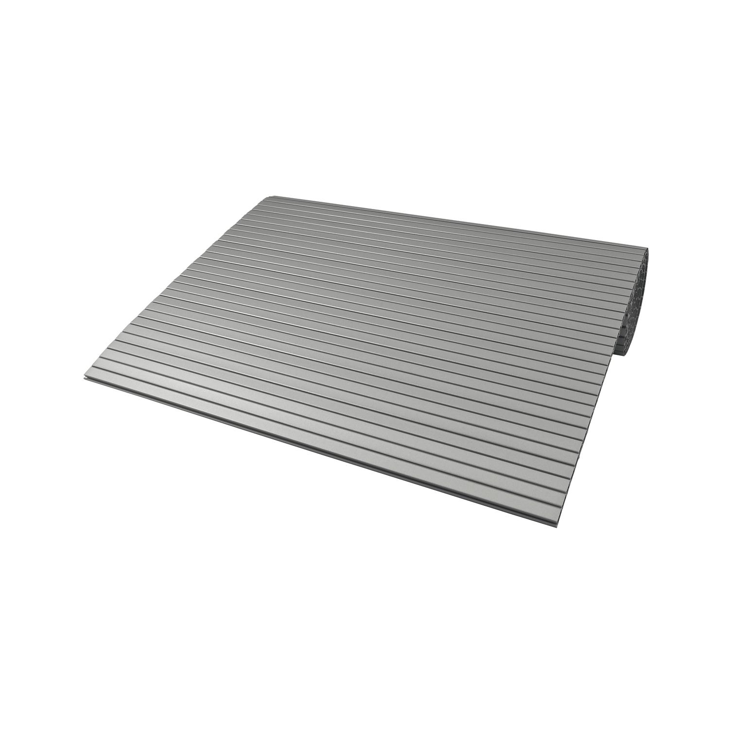 REHAU Rollladenmatte Breite 1064mm Länge 1325mm Kunststoff silber