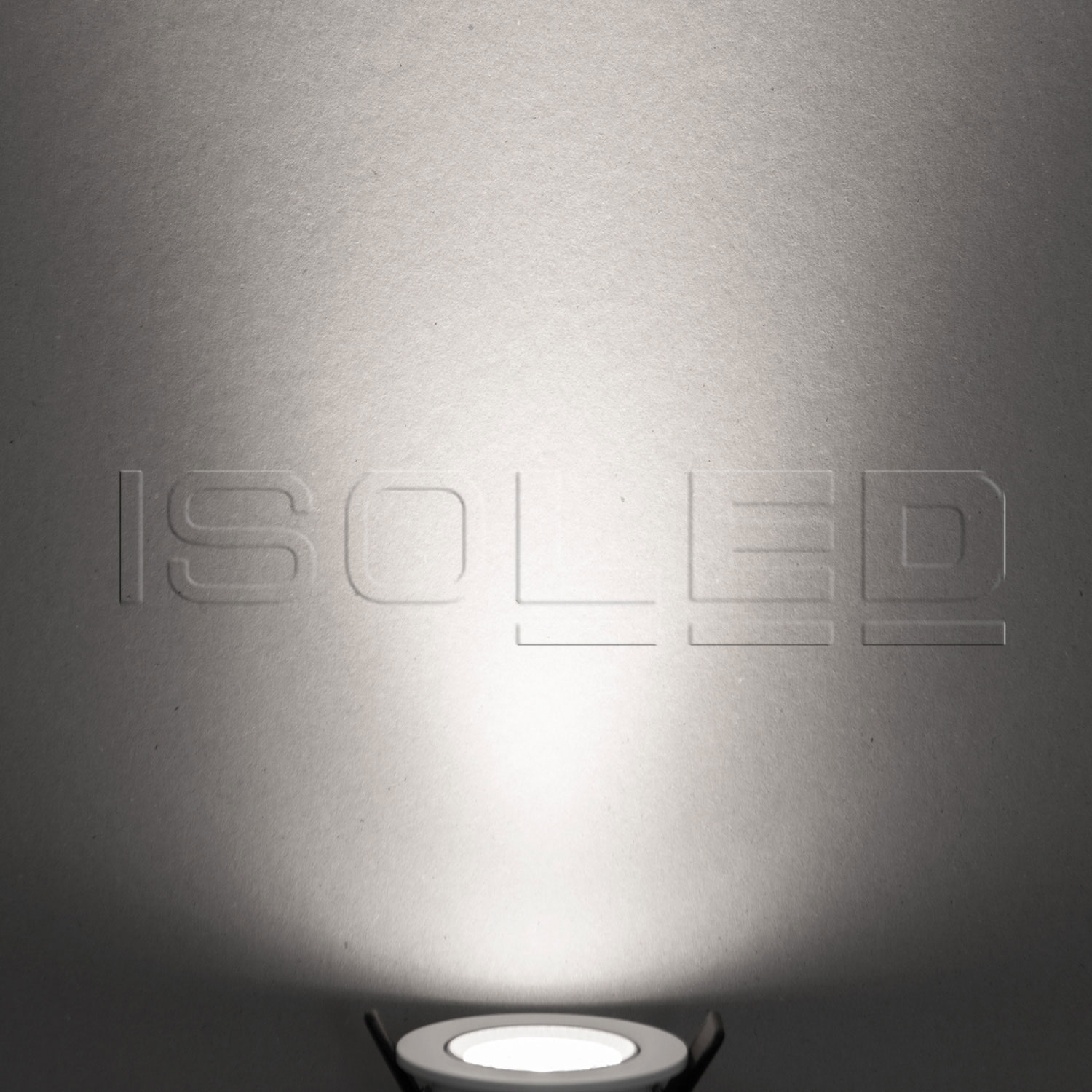 ISOLED LED Einbauleuchte Slim68 weiß rund 9W neutralweiß dimmbar