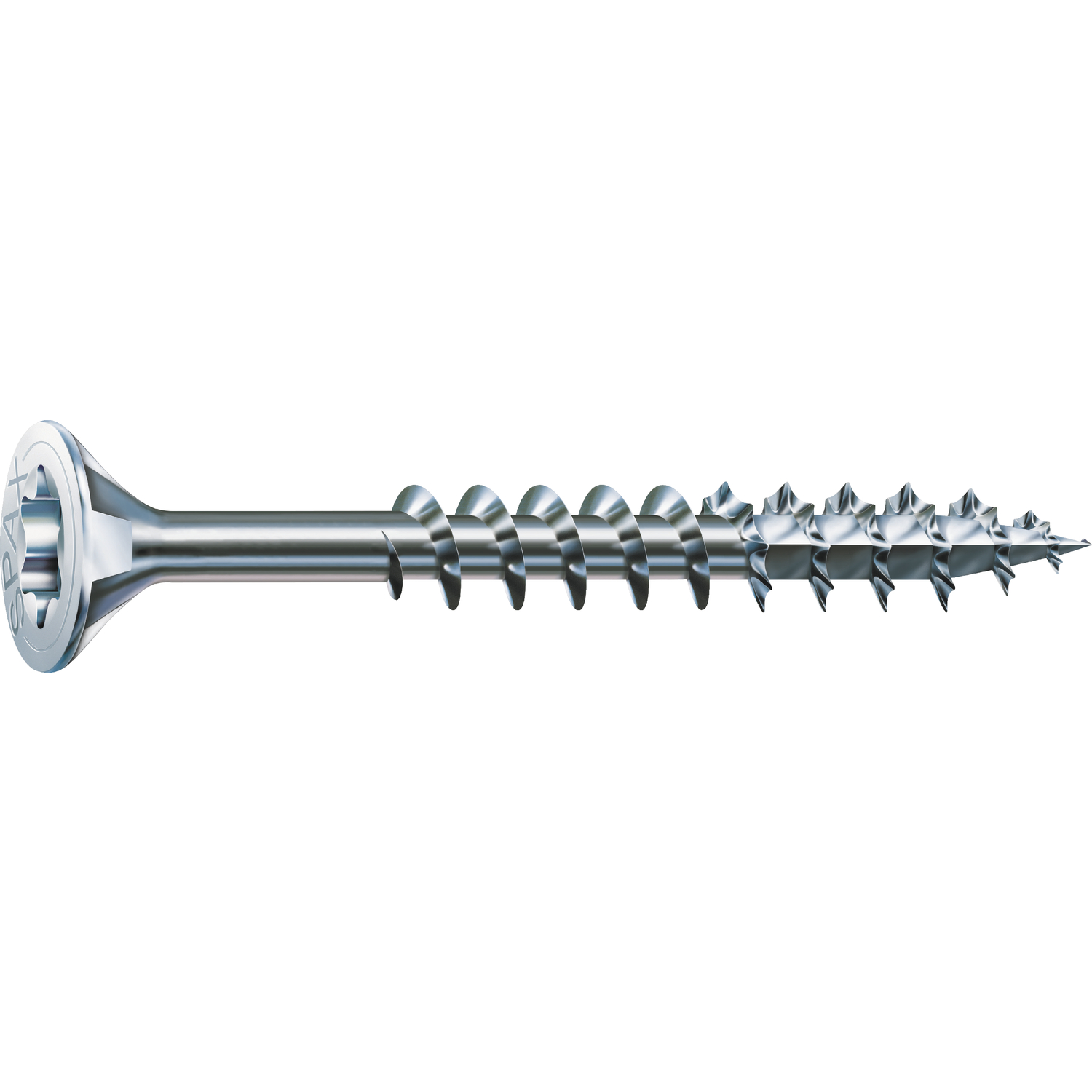 Spax Senkkopf 6.0x120 Teilgewinde Torx 30 WiroxSilber mit Bewertung (100 Stück)
