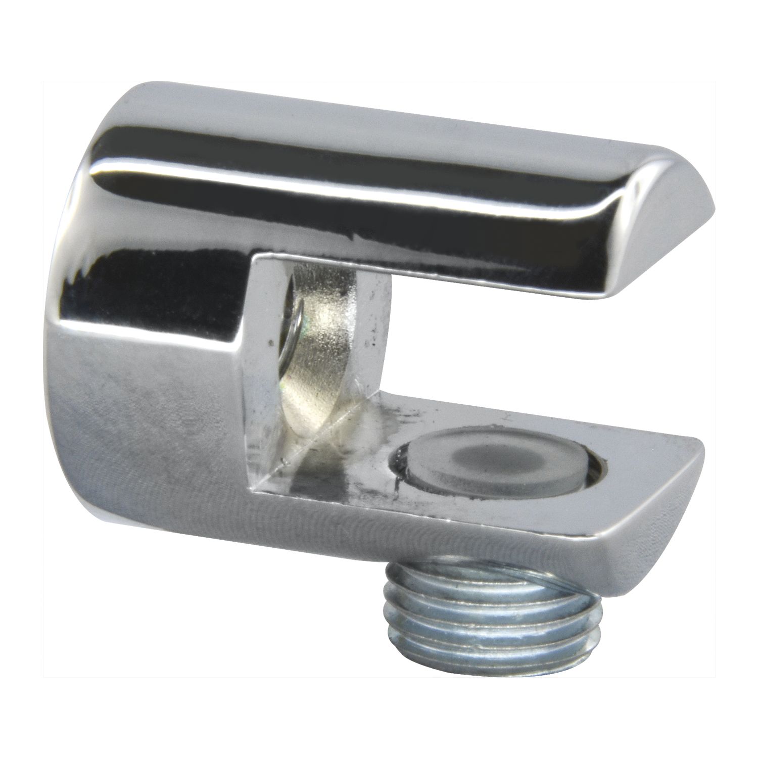 FONSEGRIVE Glastablar-Klemmträger Pescara, Glas 6-10 mm, Zamak verchromt poliert