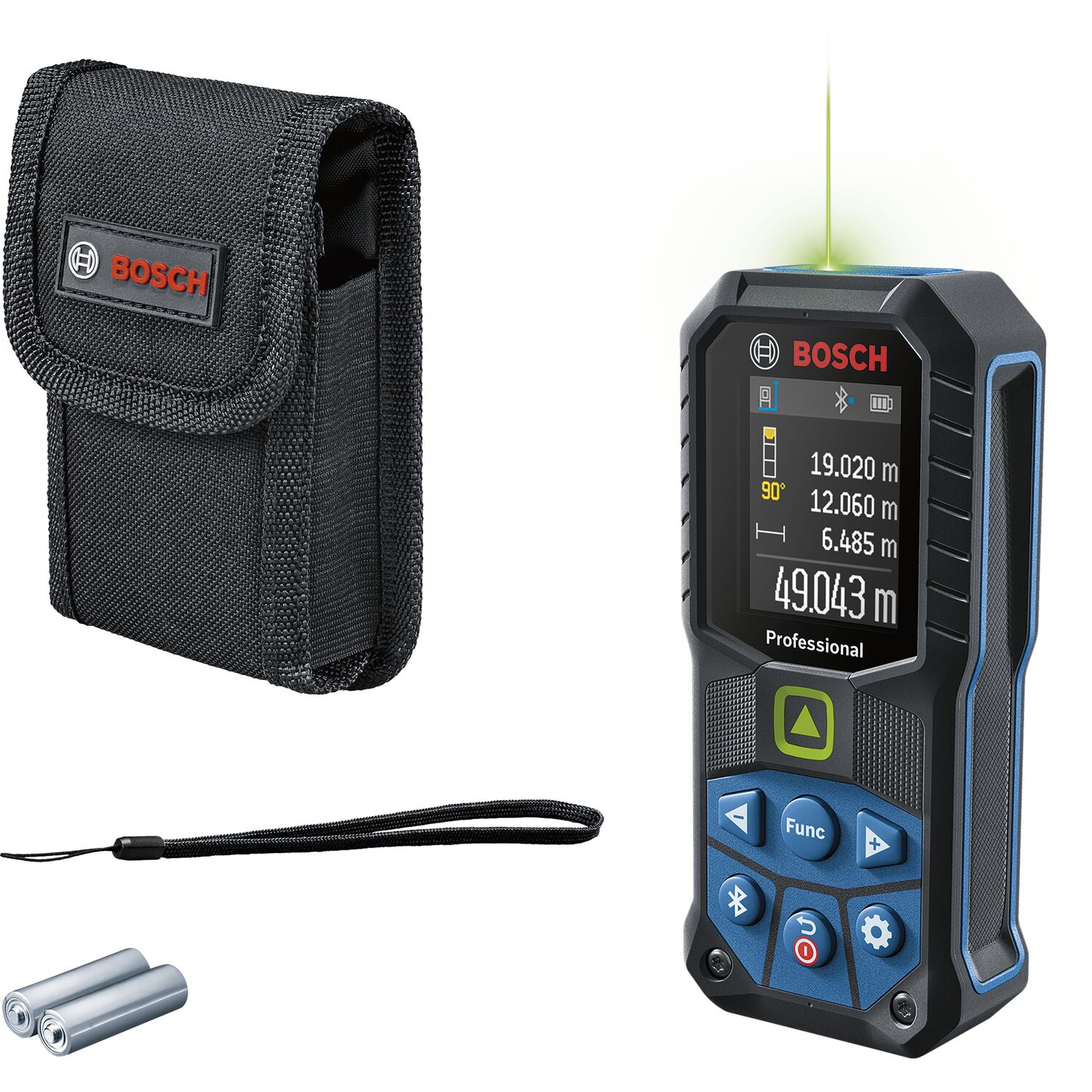 Bosch Laserentfernungsmessgerät GLM 50-27 CG IP65 Messbereich 0,05-50 m