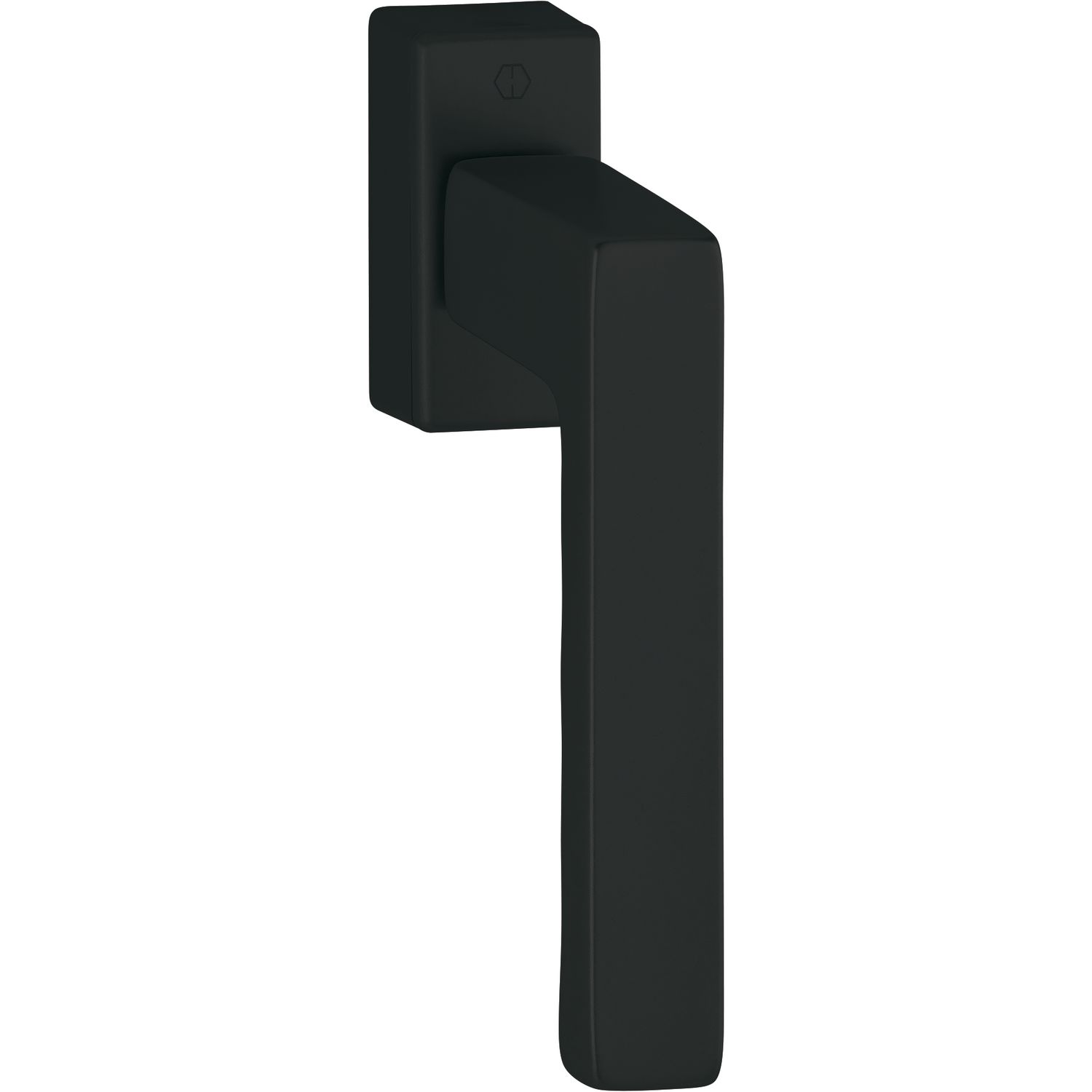 Hoppe Fenstergriff TOULON Vierkant 7x32-42mm Alu schwarz