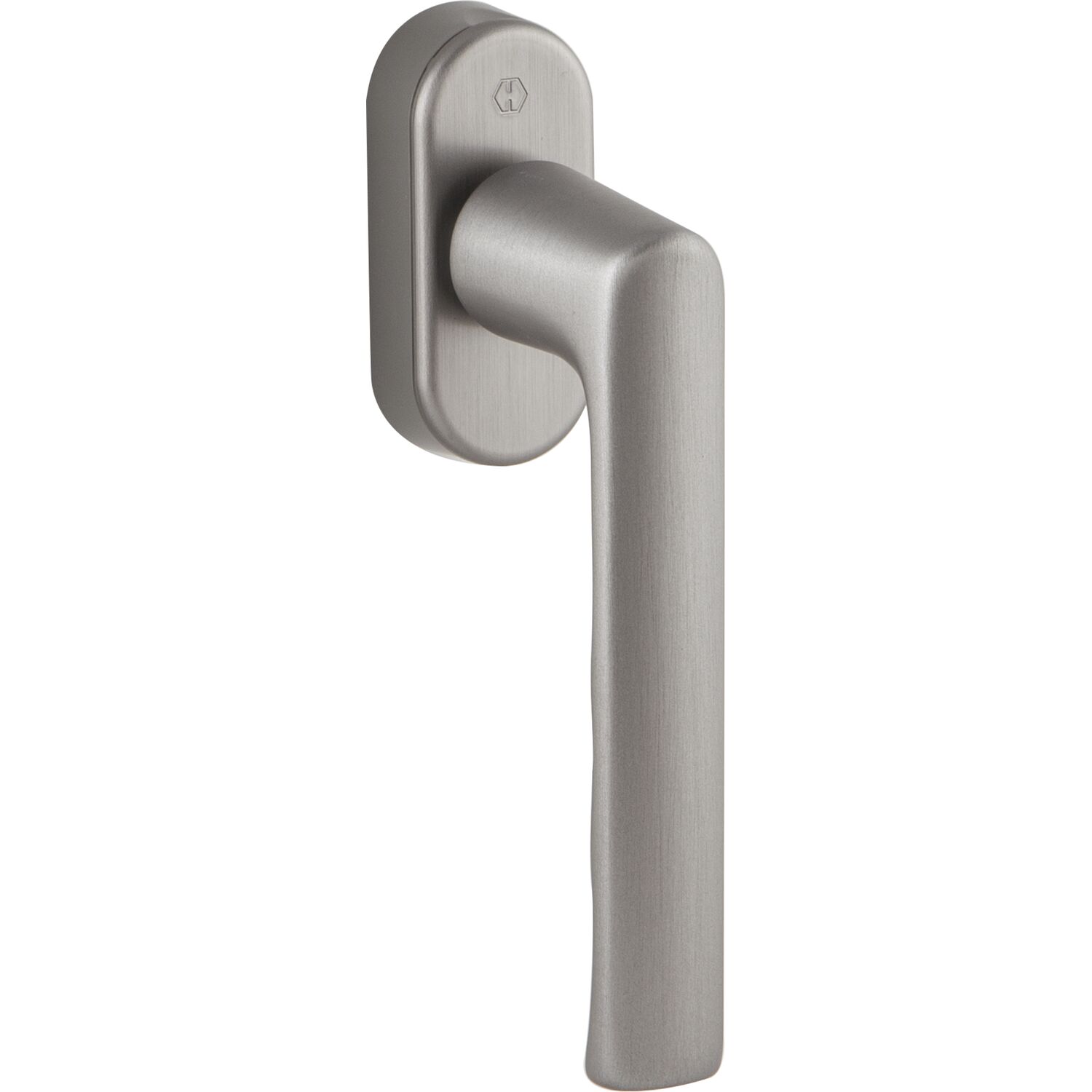 Hoppe HOPPE Fenstergriff HAMBURG - SecuForte, Aluminium edelstahlfarbig matt