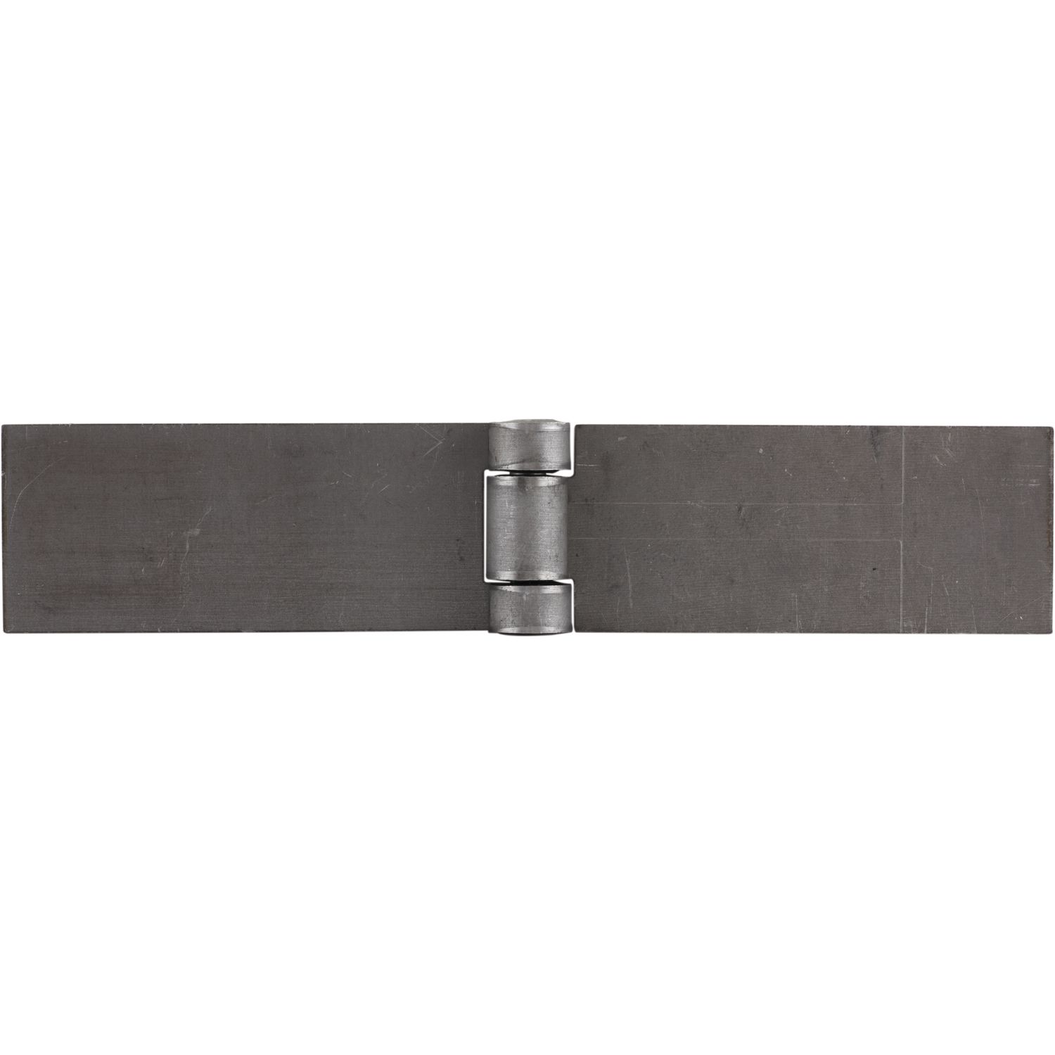 ninka Anschweißscharnier mit festem Stift, 200 x 40 x 4mm,Rollen ø 15,5mm,Stahl blank