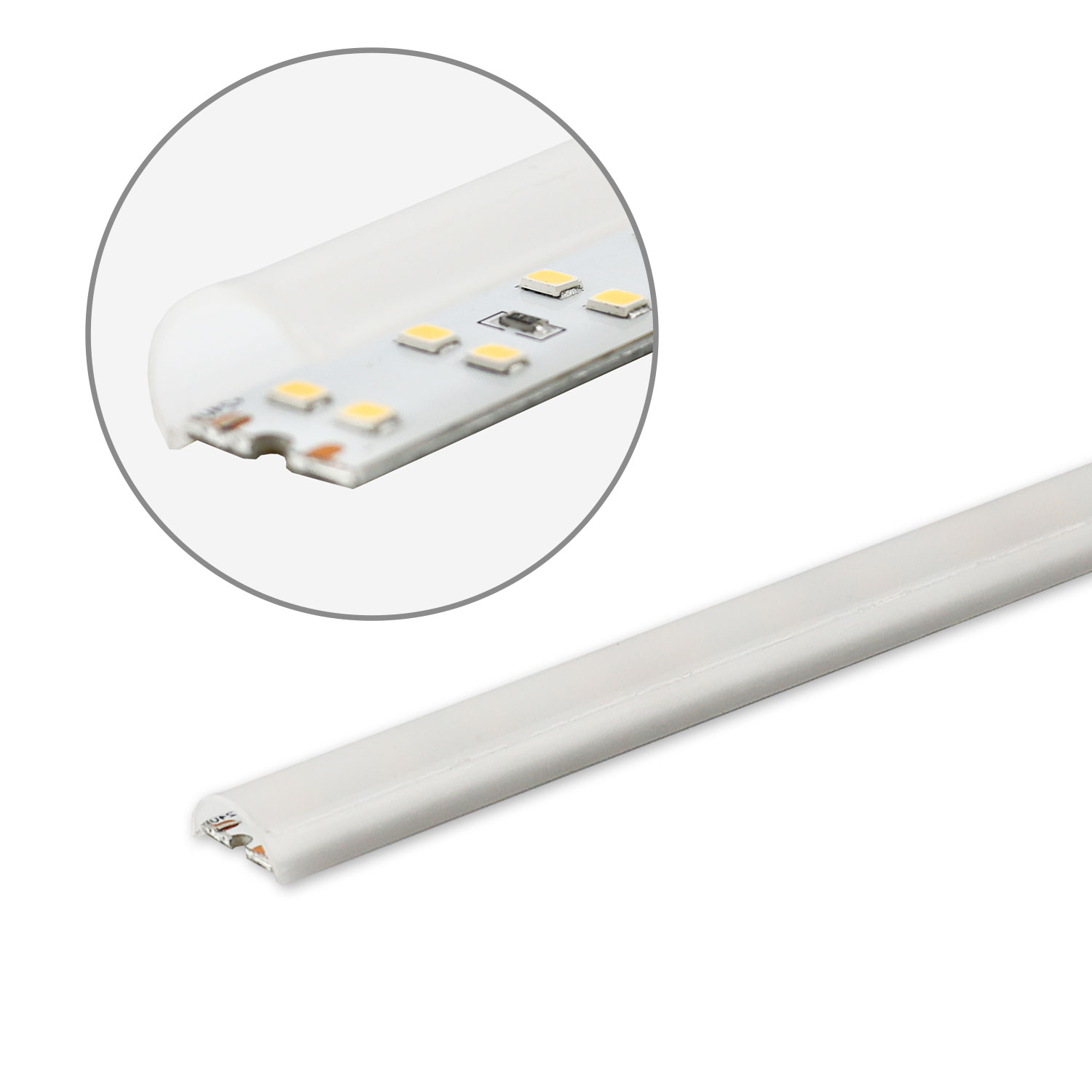 ISOLED LED T5/T8 Umrüstplatine 865 115cm MiniAMP 184 LED 24V 19W 170 lm/W kaltweiß dimmbar