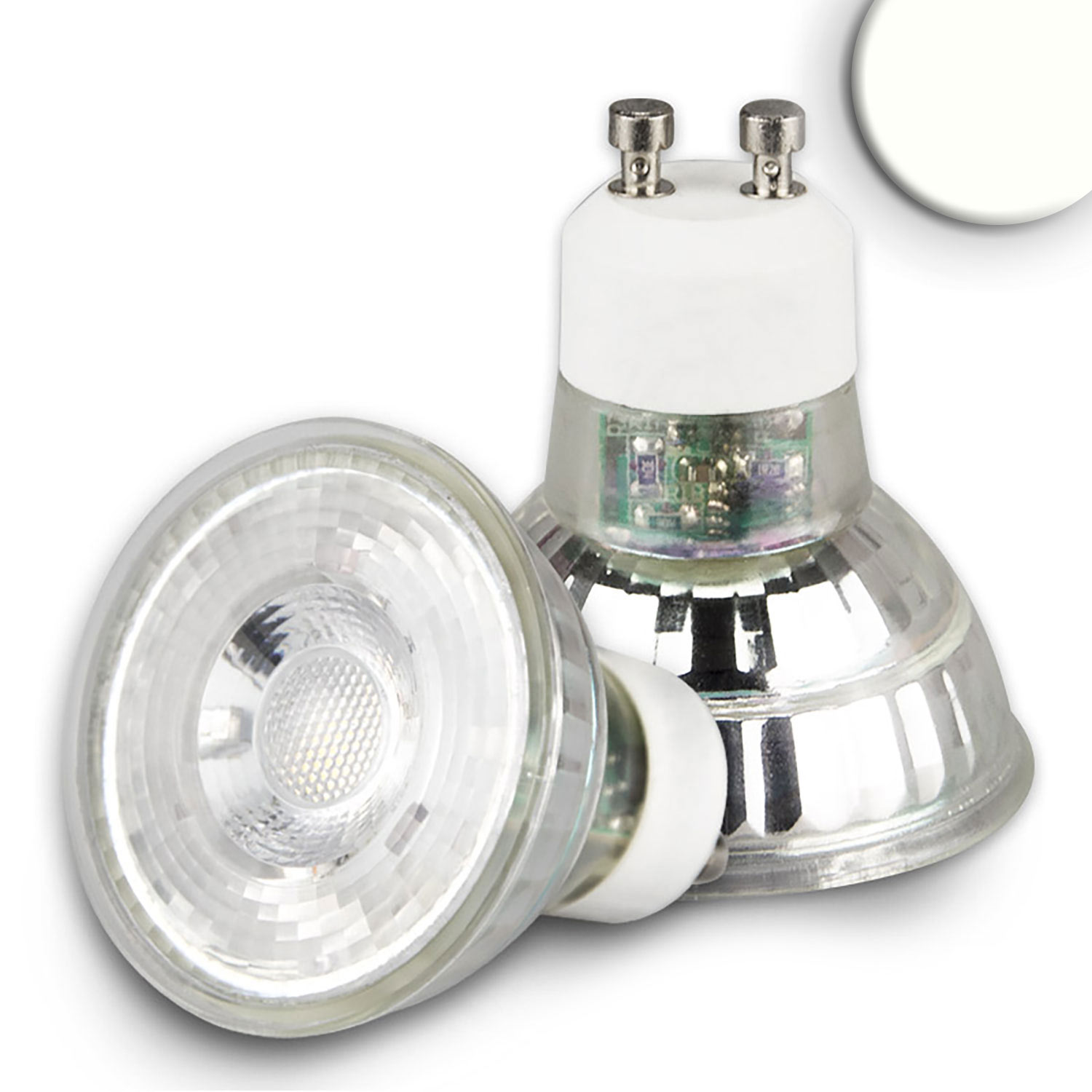 ISOLED GU10 LED Strahler 5W 45° prismatisch neutralweiß CRI90