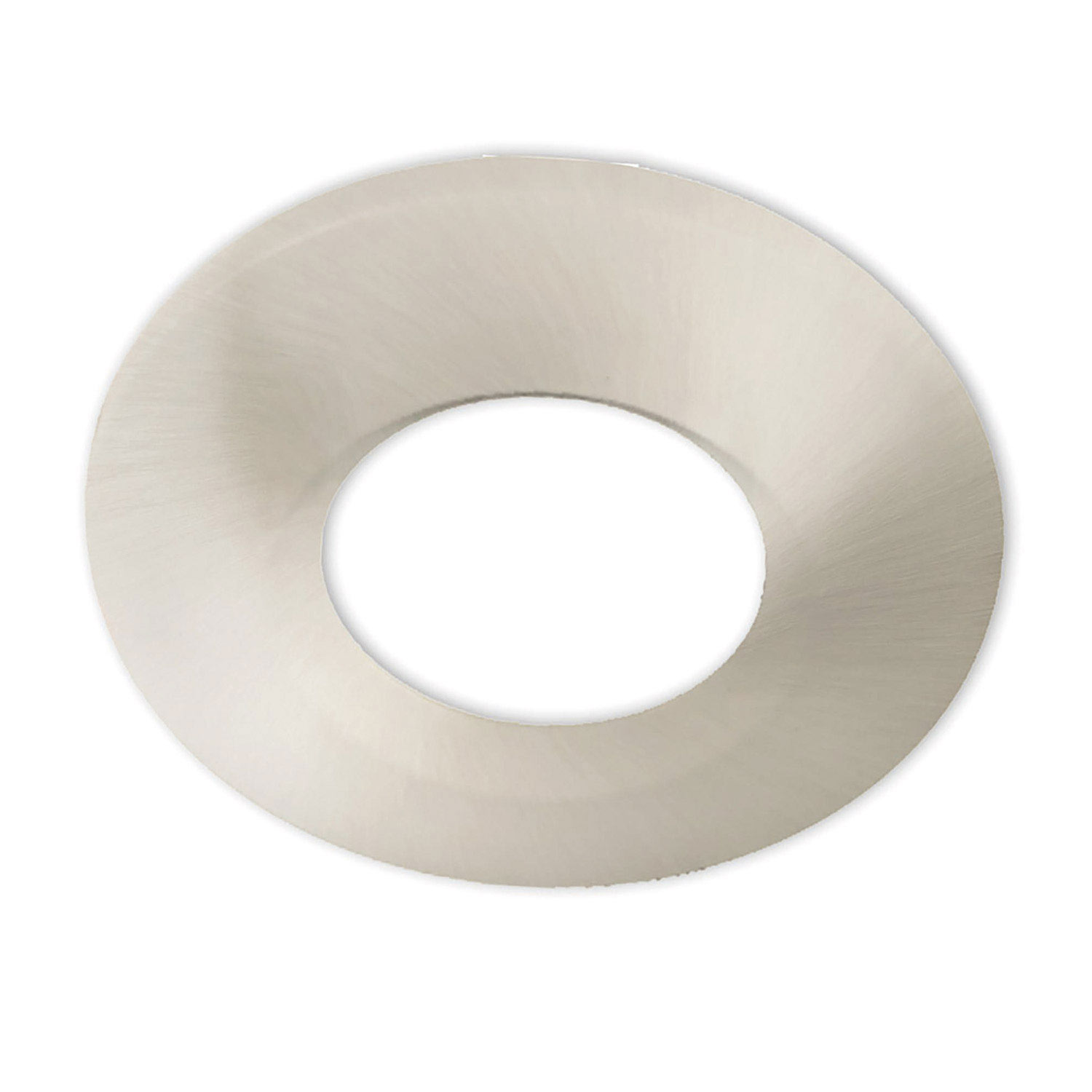 ISOLED Cover Aluminium rund/Kante nickel gebürstet für Sys-68
