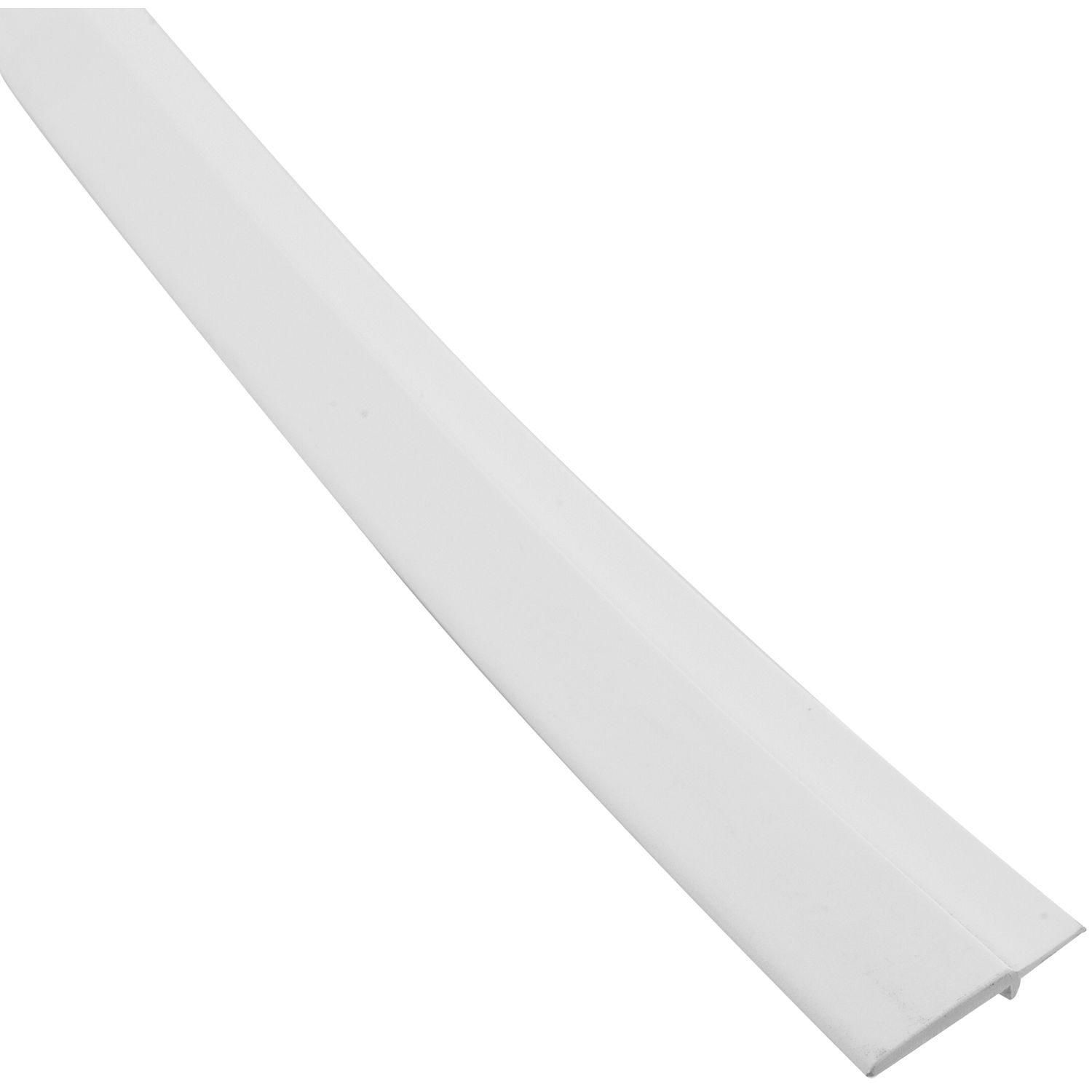 REHAU Schlagleiste mit weicher Lippe selbstklebend L 2500mm Kunststoff weiß