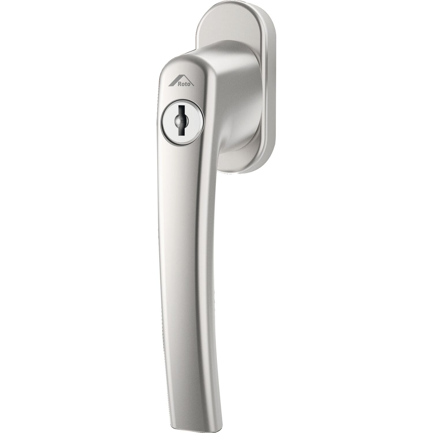 Roto ROTO Fenstergriff ROTOLINE - TiltFirst sperrbar, Aluminium silber eloxiert