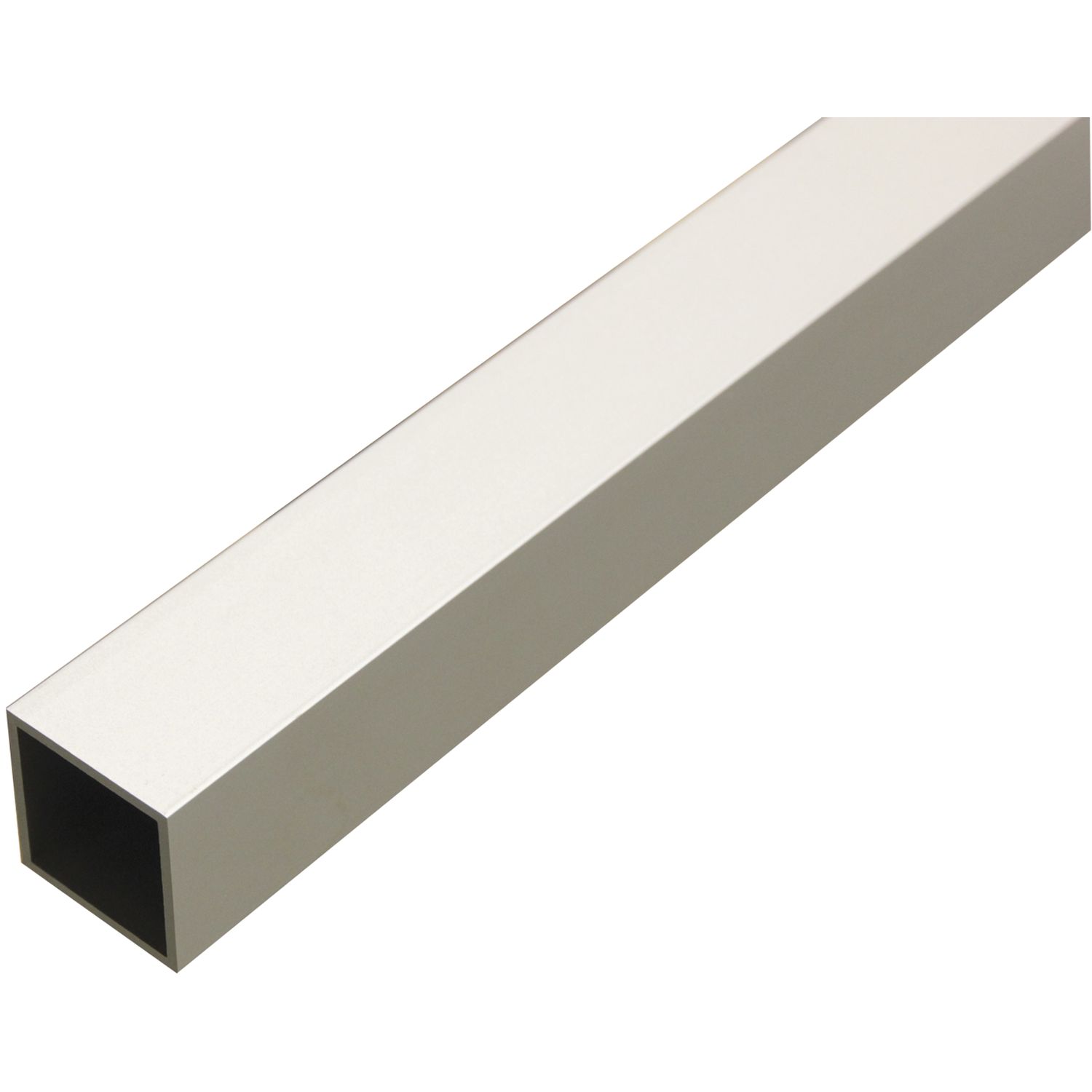 ninka Aluminium Vierkantrohr AlMgSi0,5 (6060) F22, Eloxiert E6/EV1 50/50/3 mm (6 m)