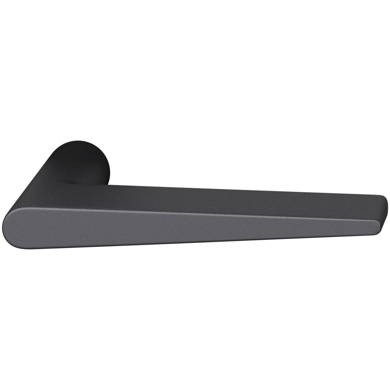 FSB FSB Drückerlochteil 10 1005 04600 ASL/AGL, Aluminium schwarz matt