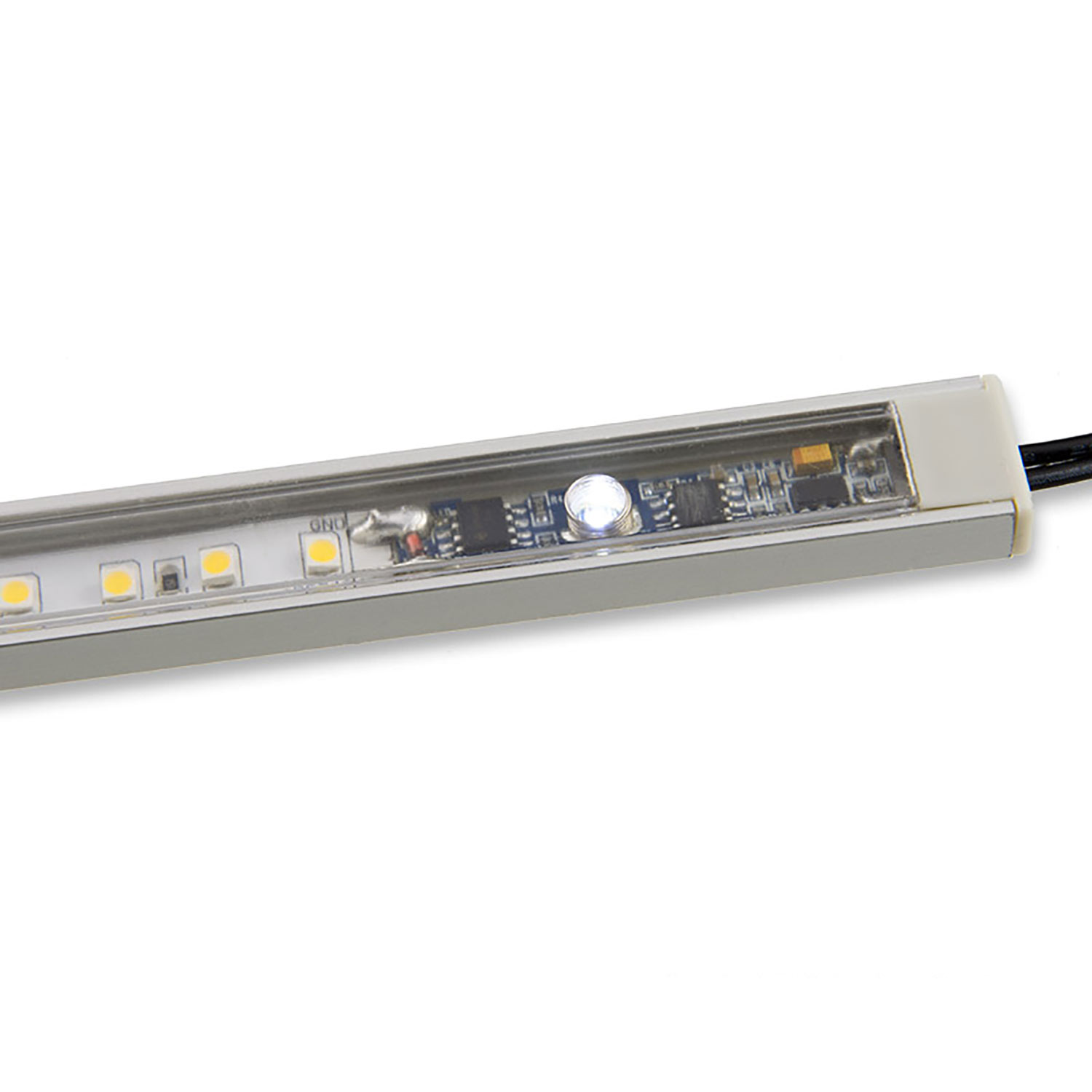 ISOLED LED Mini PWM-Dimmer zum Einbau unter Profilcover 1 Kanal 12-24V DC 3A