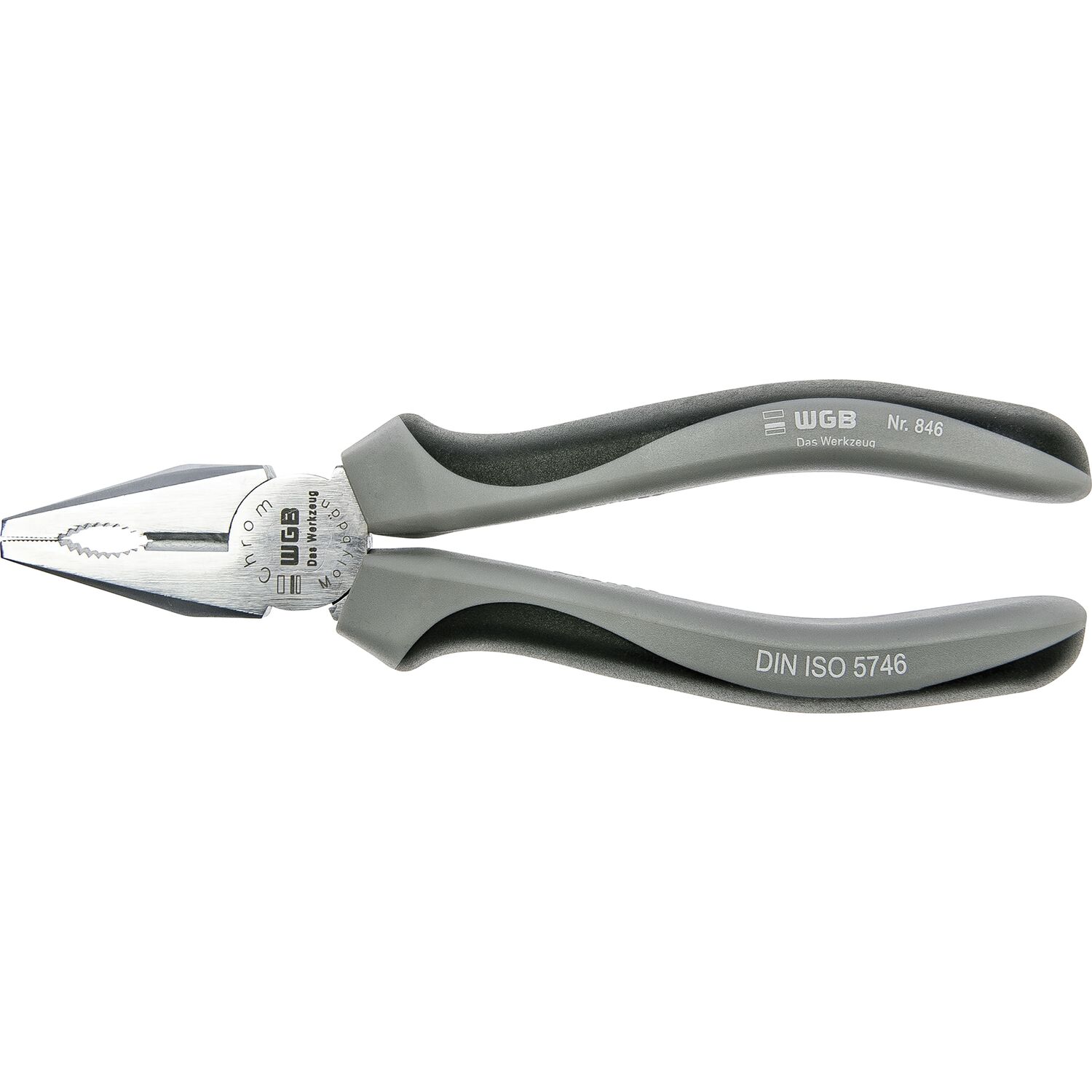 WGB Kombizange 2K-Griff Länge 160 mm