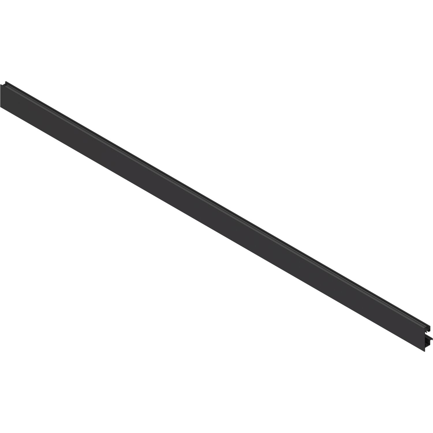 blum LEGRABOX Vorderstück mit Nut, Länge 1043 mm, Aluminium Carbonschwarz-matt