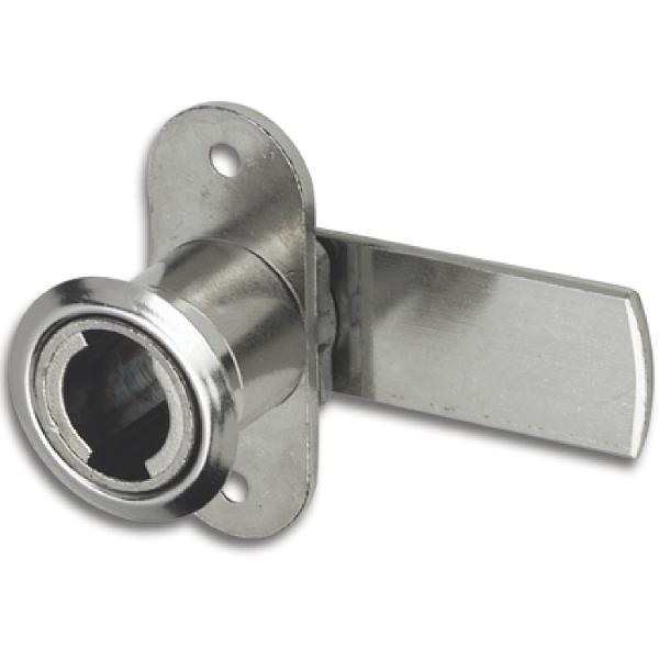 Hekna Zylinder-Hebelschloss 6070 Typ 505 links Schließhebel glatt L 40mm