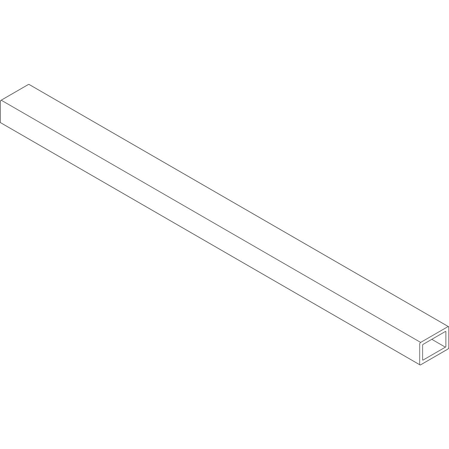 blum SPACE STEP Querprofil, KB 1200 mm, Aluminium oriongrau matt