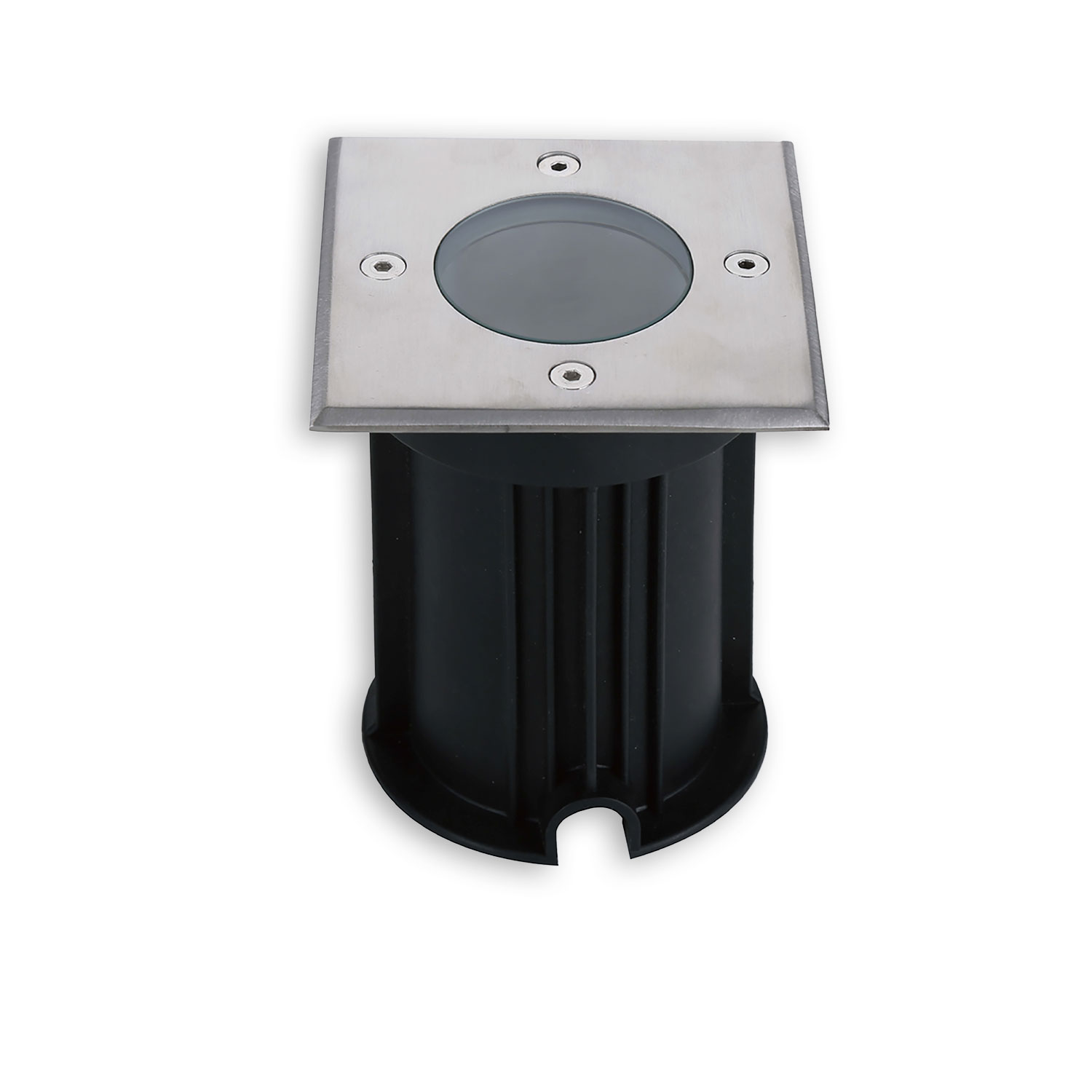 ISOLED Bodeneinbaustrahler für GU10 Spots eckig IP67 exkl. Leuchtmittel