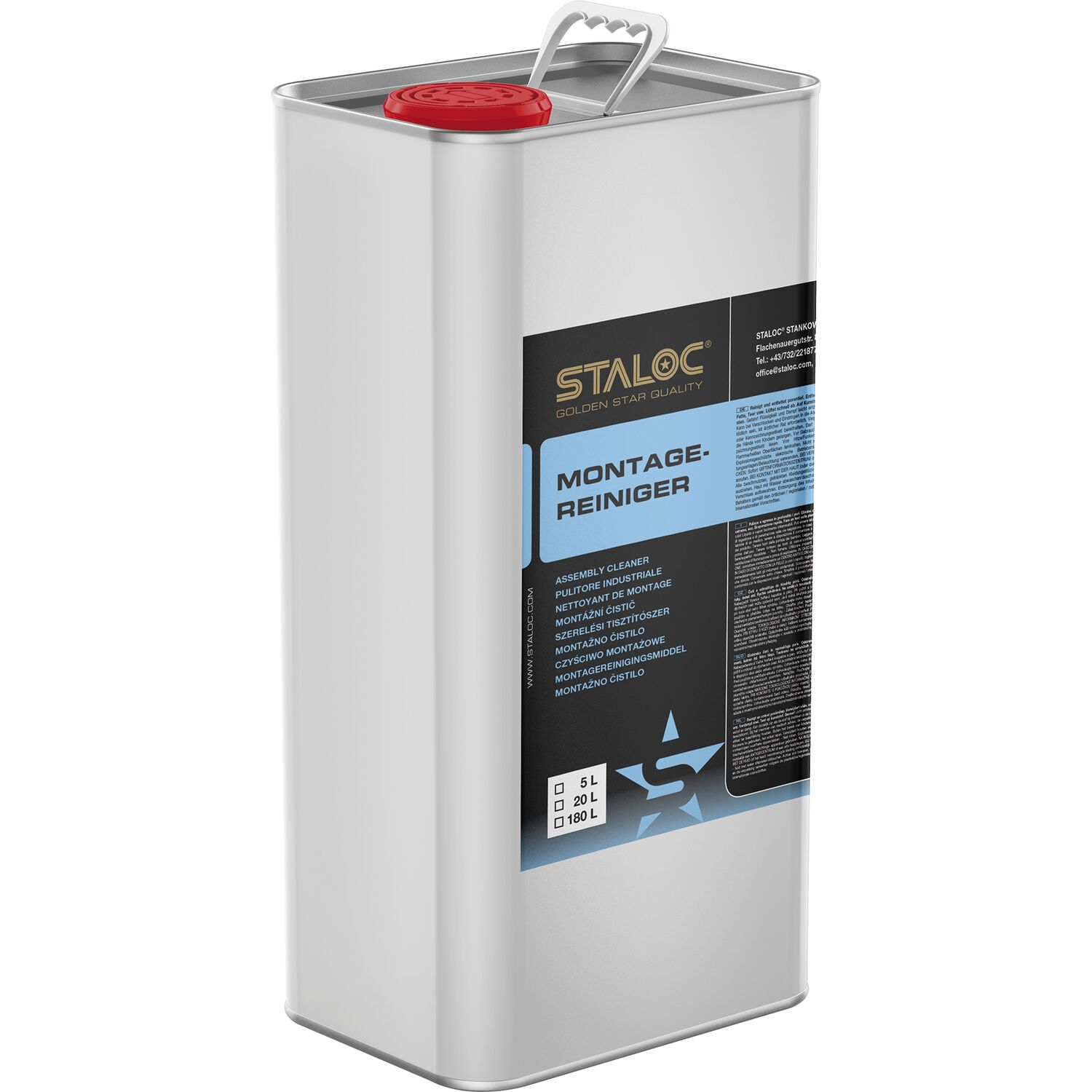 STALOC Montagereiniger 5 Liter Kanister