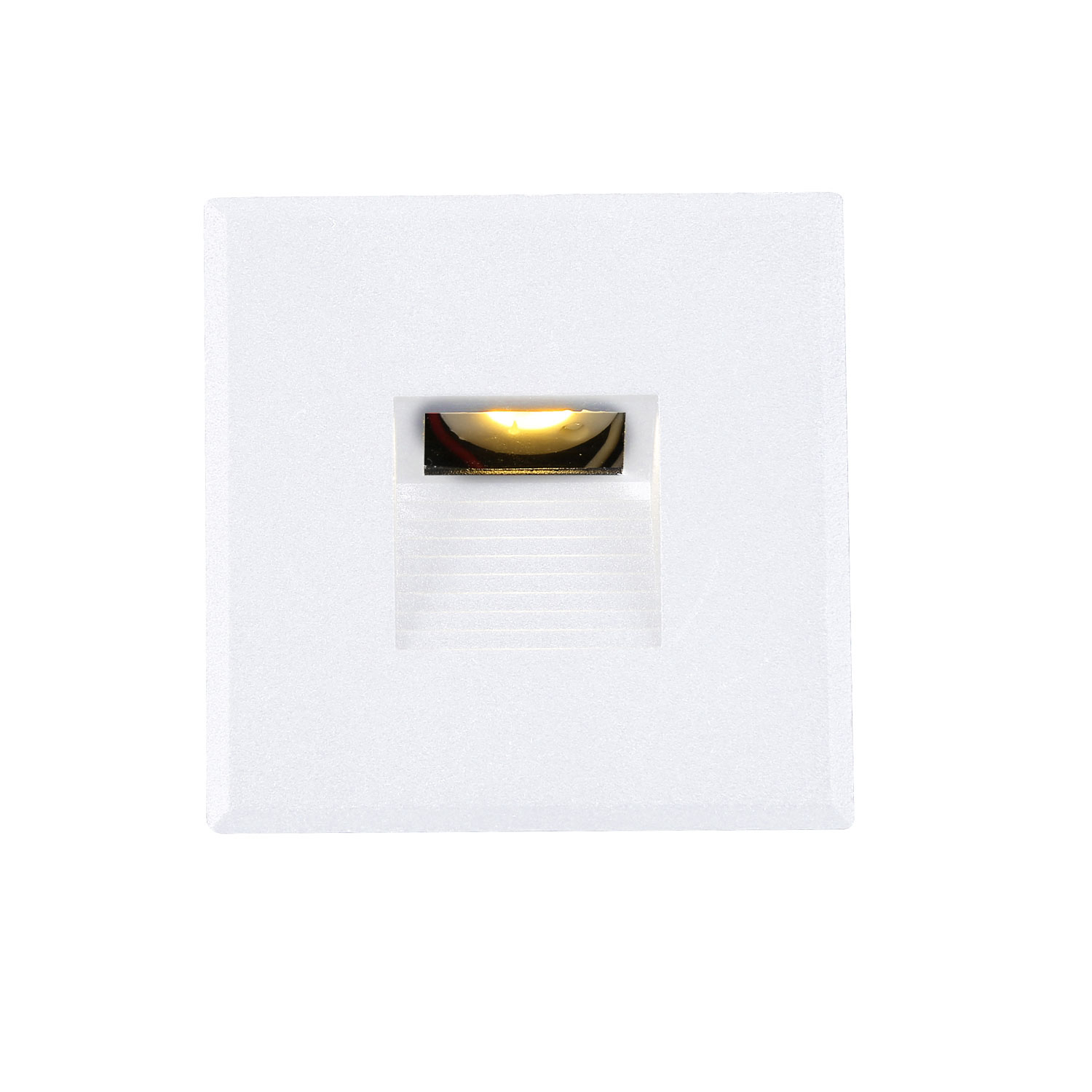 ISOLED Cover Aluminium eckig 3 weiß für Sys-Wall68