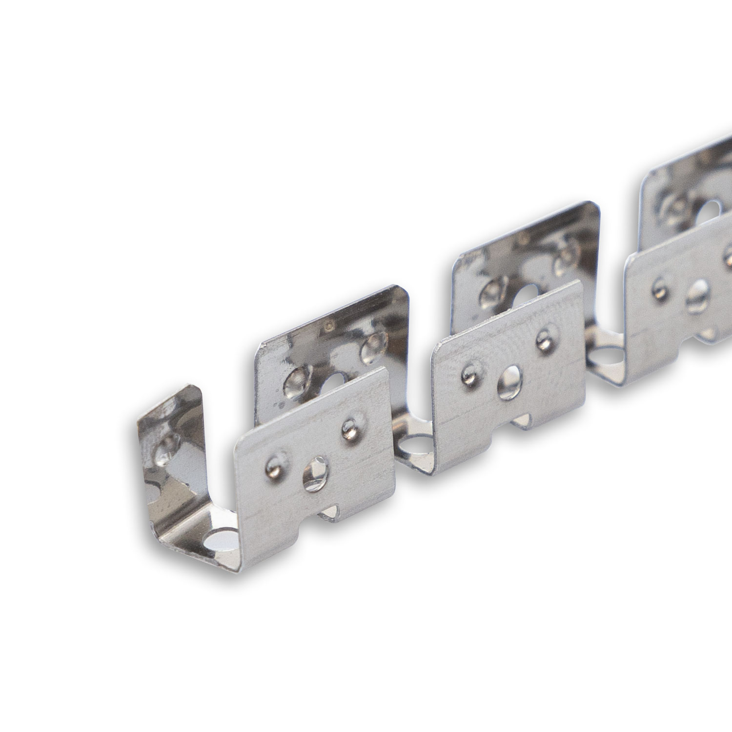 ISOLED LED Aufbauprofil eloxiert gezahnt und flexibel für NEON Flexband B08H12 100 cm