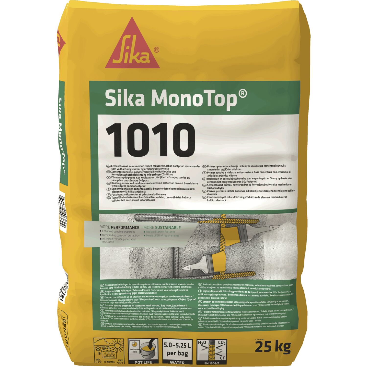 Sika Instandsetzungsmörtel MonoTop-1010 Eco 25kg