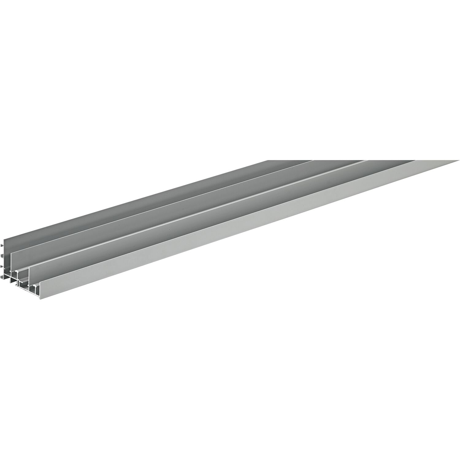 Hettich TopLine XL Laufschiene 4000 mm, Aluminium eloxiert (250 mm)