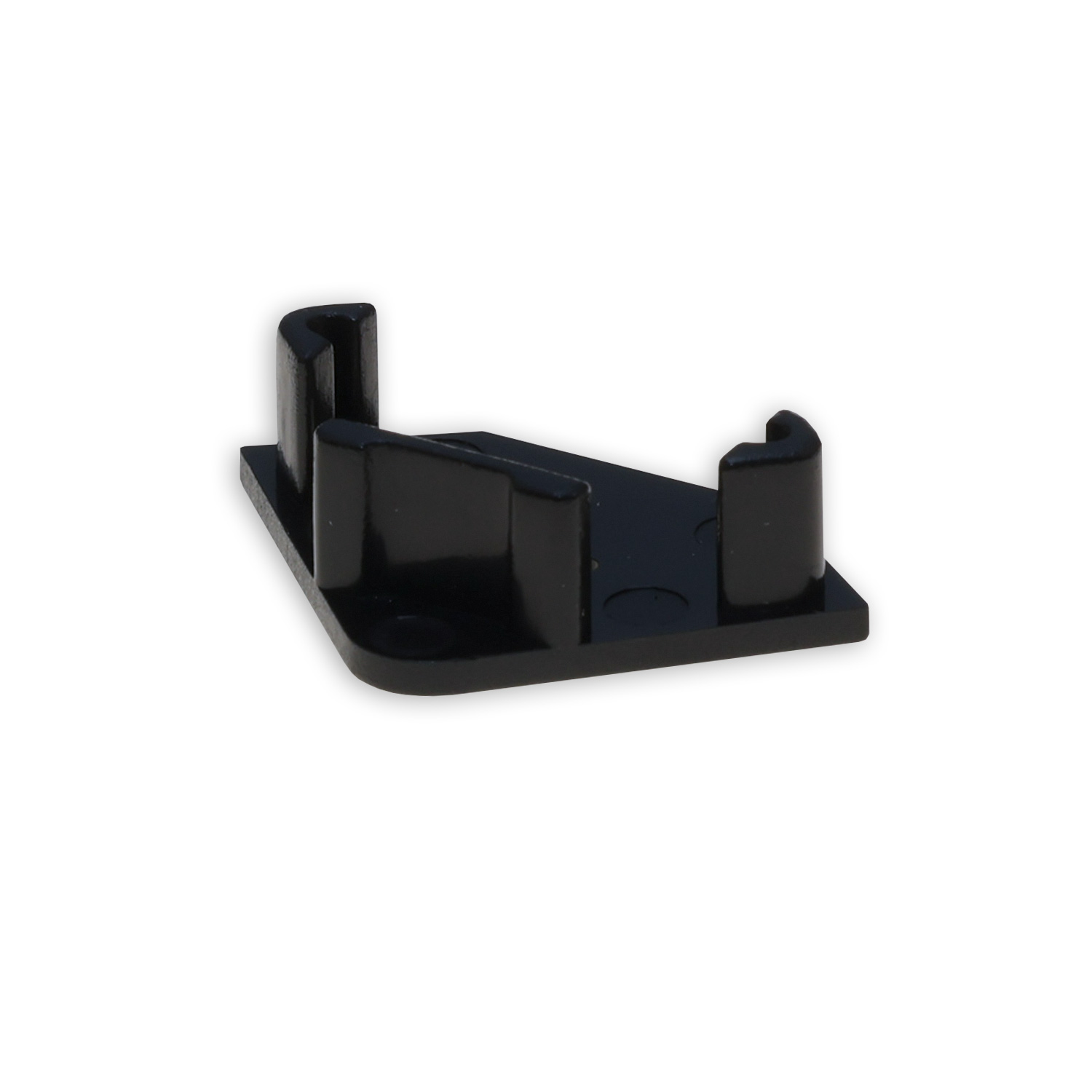 ISOLED Endkappe EC97 schwarz für Profil CORNER11n mit Kabeldurchführung 1 STK