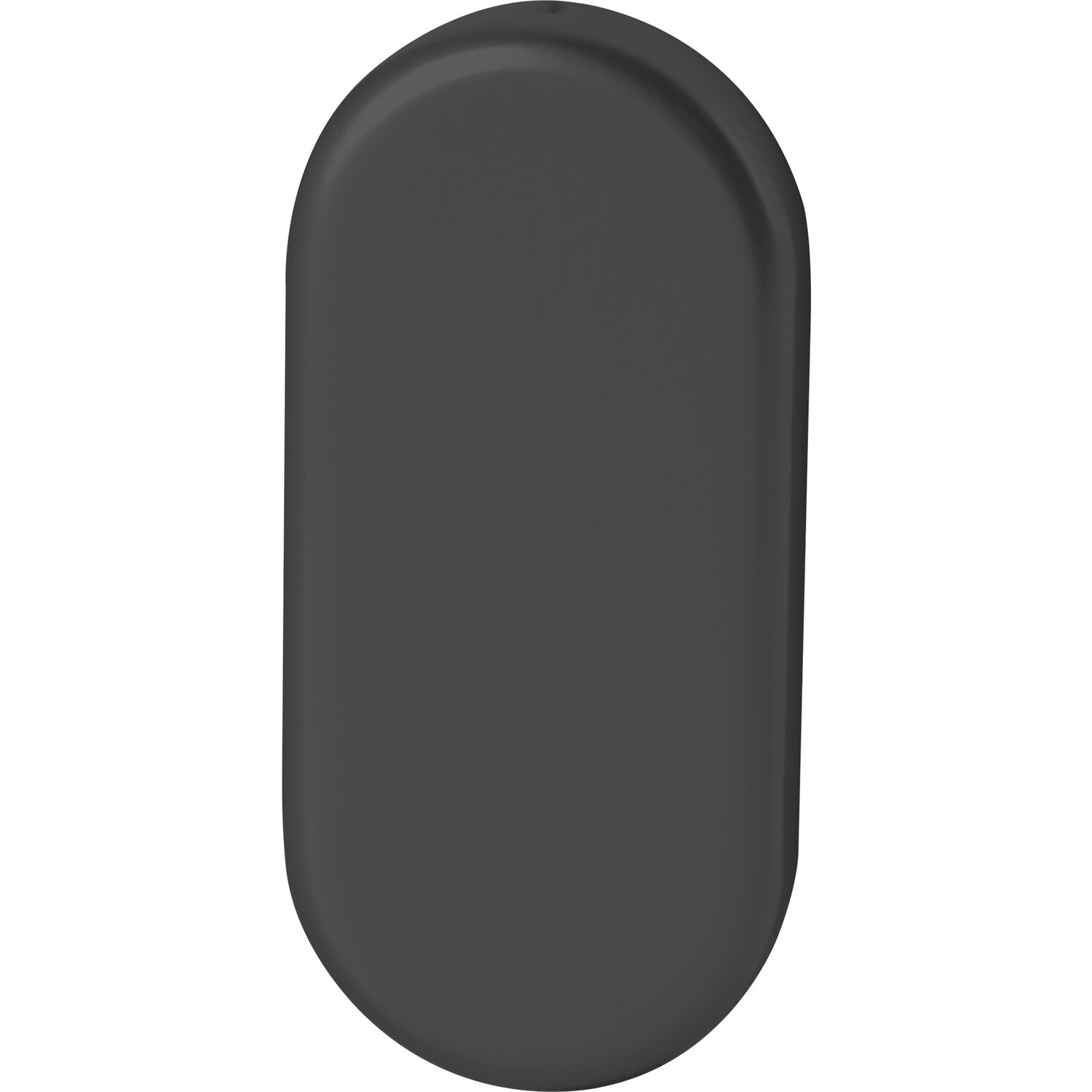 FSB Blindrosette 17 1757 oval, Aluminium schwarz matt