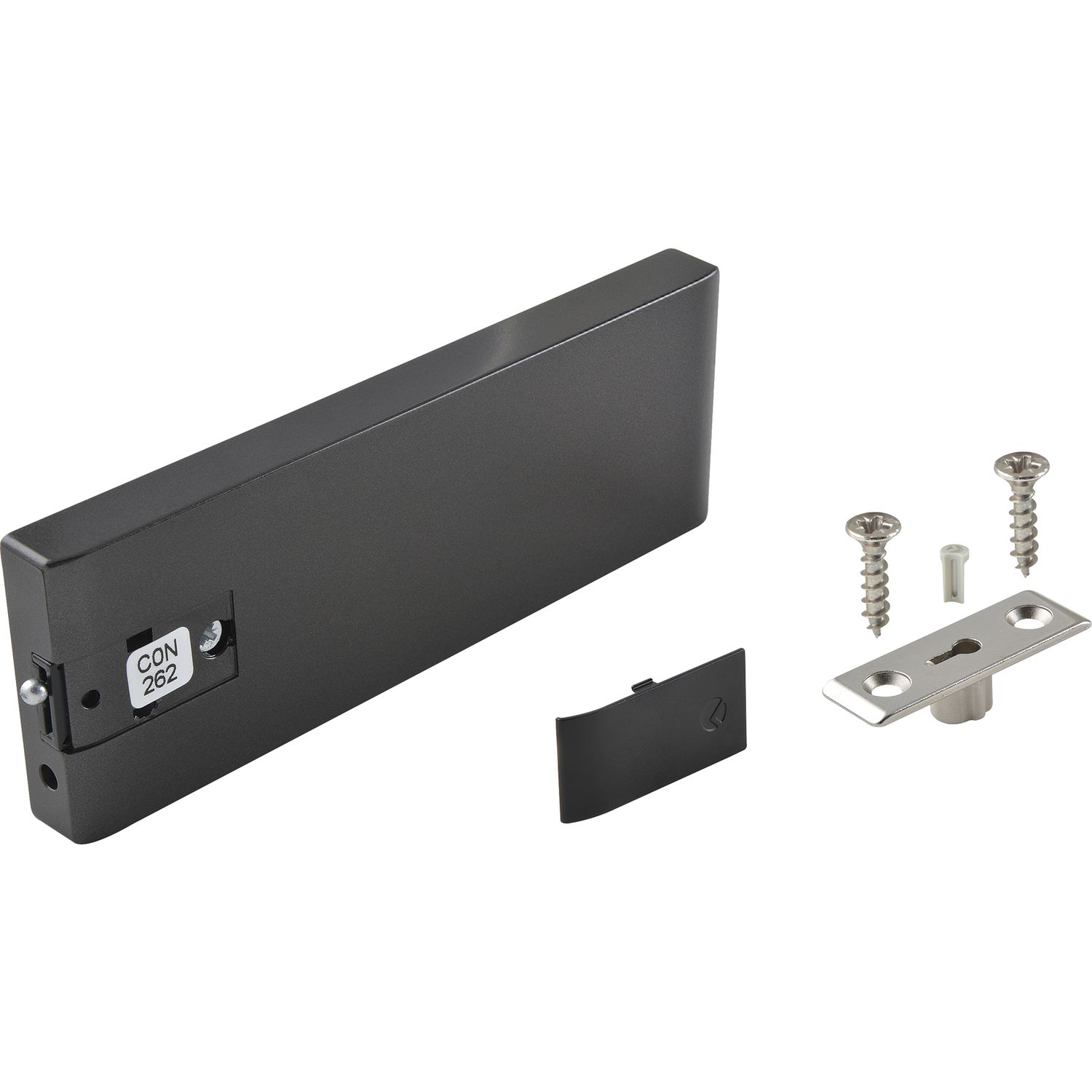 ITALIANA FERRAMENTA Bremsklappenhalter Link mit Stahlseil AL280 Gunmetal schwarz