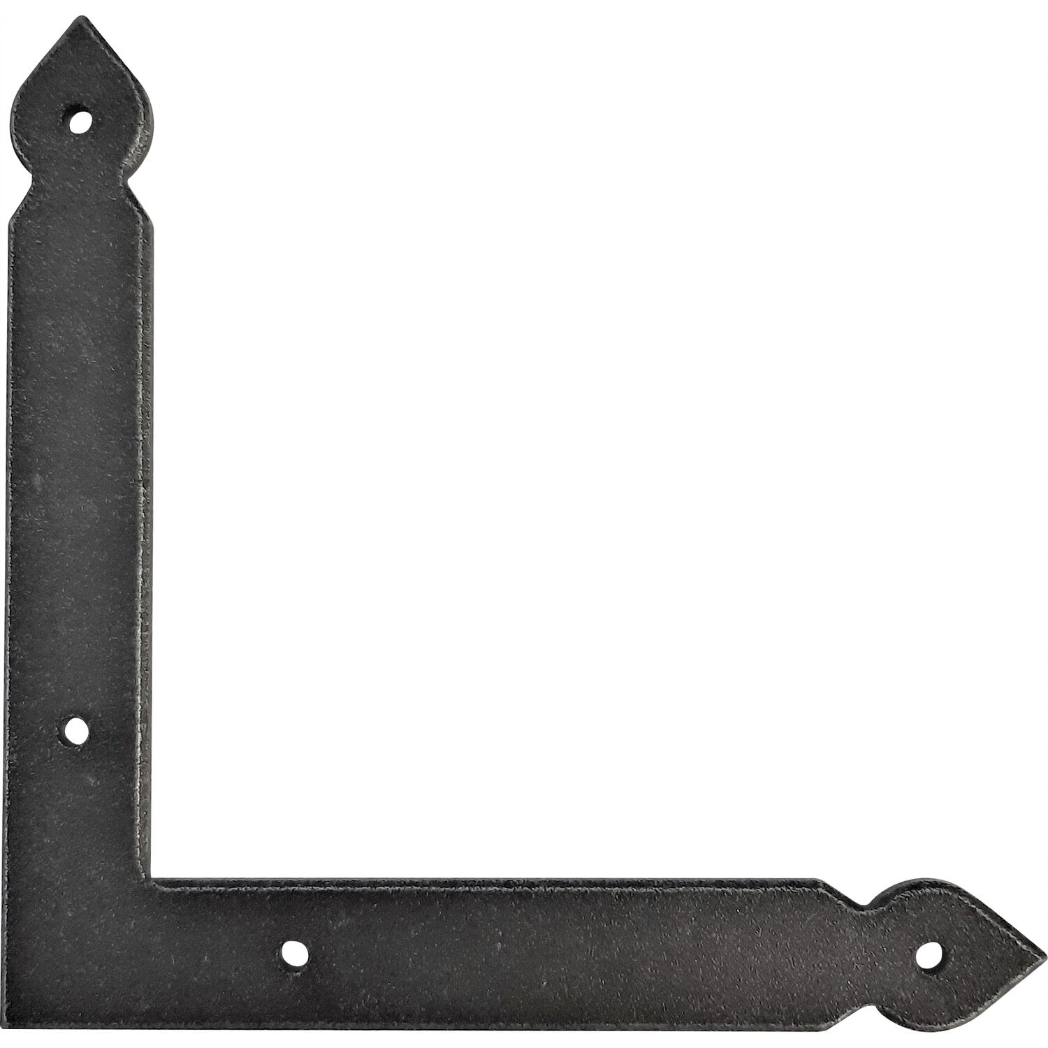 Halcö Scheinwinkelband Fulp, 140 x 140 mm, Stahl verzinkt schwarz passiviert