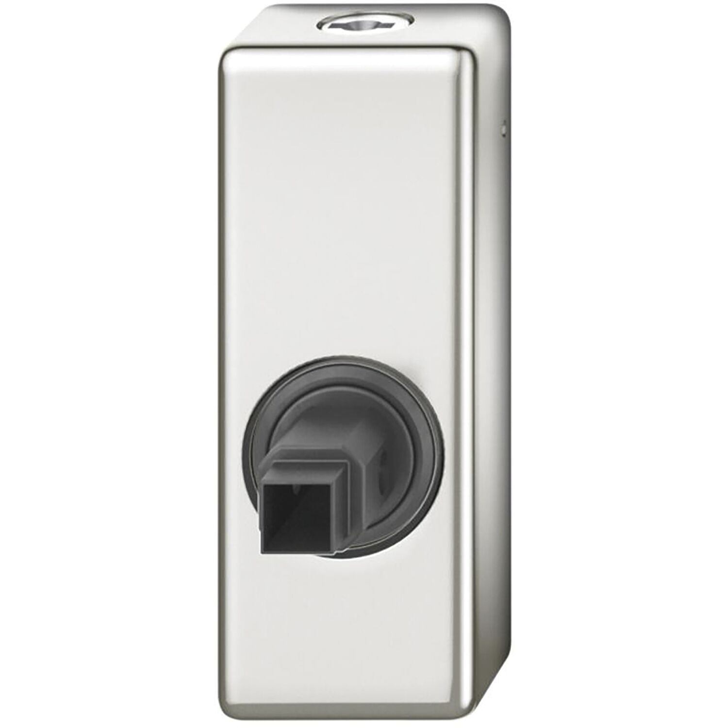 FSB FSB Fenstergriff Adapter-Rosette eckig abschließbar, Aluminium silber eloxiert
