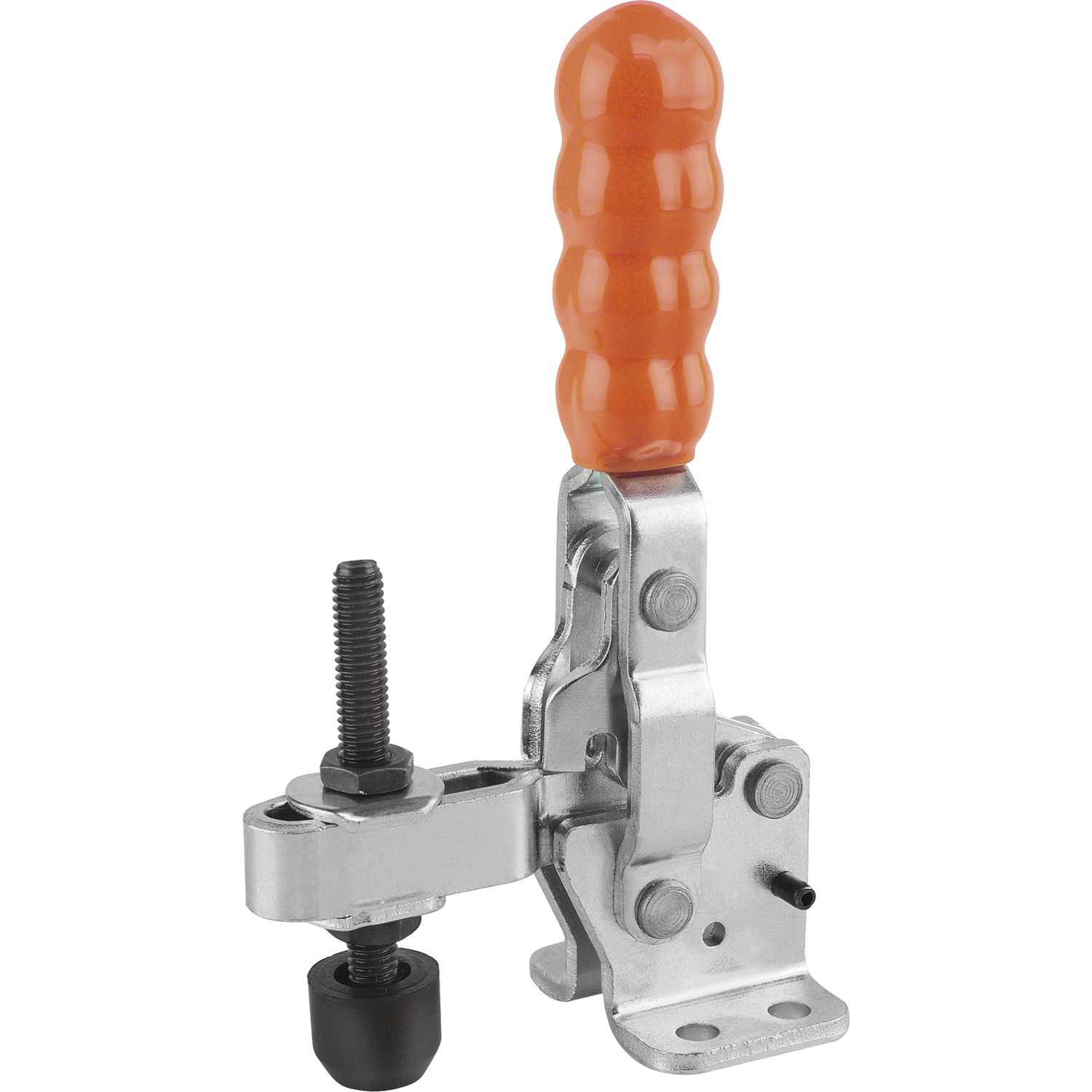 Kipp Senkrechtspanner Type K0058 Stahl vertikal mit waagrechtem Fuß F4=1050N
