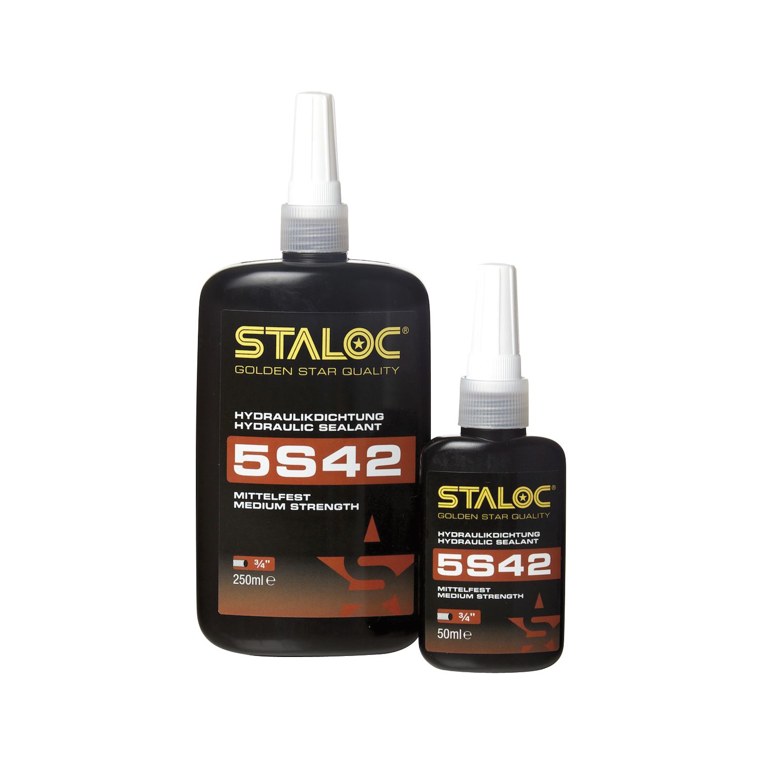STALOC 5S42 Hydraulikdichtung mittelfest 250ml (10 Stück)