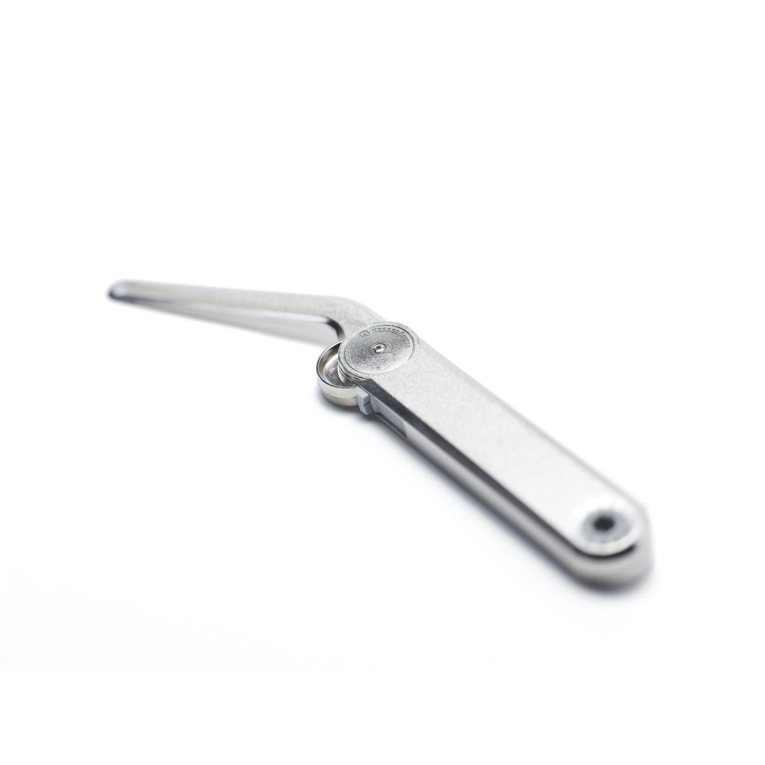 Kesseböhmer Hochstellstütze Maxi B, ohne Befestigungsteile, vernickelt