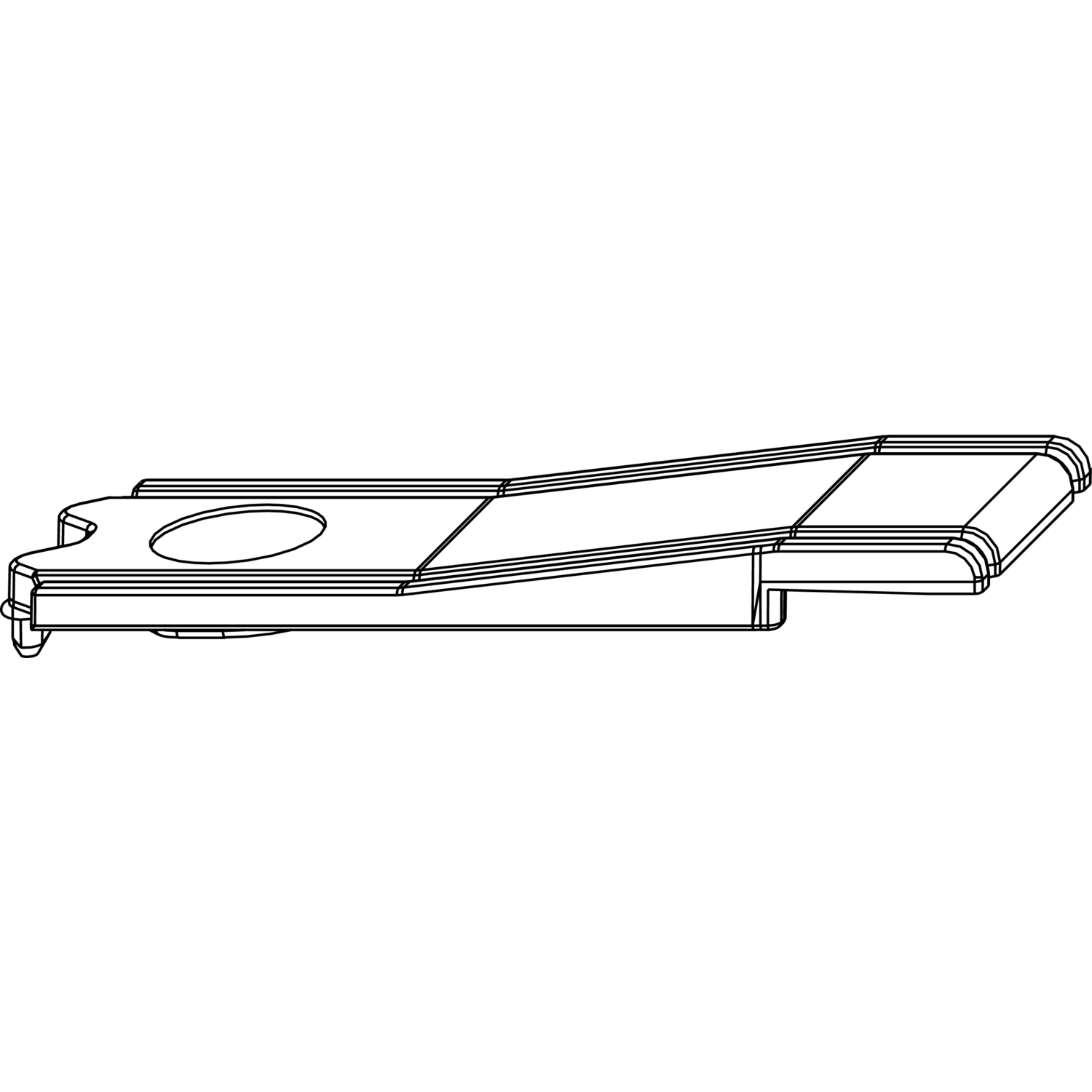 Maco #352980 MACO MM Adapterteil gerade Stanzung, silber (352980)