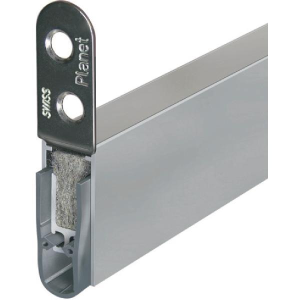 Planet Türdichter HS-RD, 821 x 13 x 30 mm, einseitig, Aluminium natur