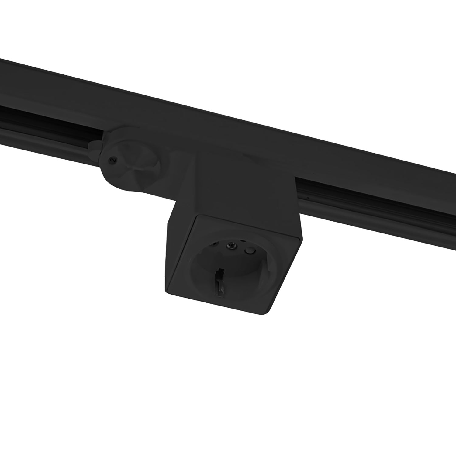 ISOLED 3-Phasen Adapter mit Schutzkontaktstecker schwarz inkl. 6A Sicherung