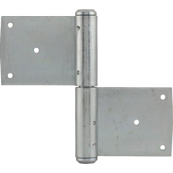 Türnussband, Stift ø 13 mm, Bandhöhe 120 mm, rechts, Stahl verzinkt