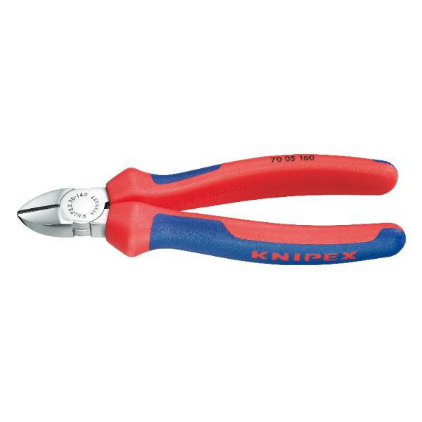 Knipex Seitenschneider Form 0 DIN 5749 2K-Griff Länge 140 mm