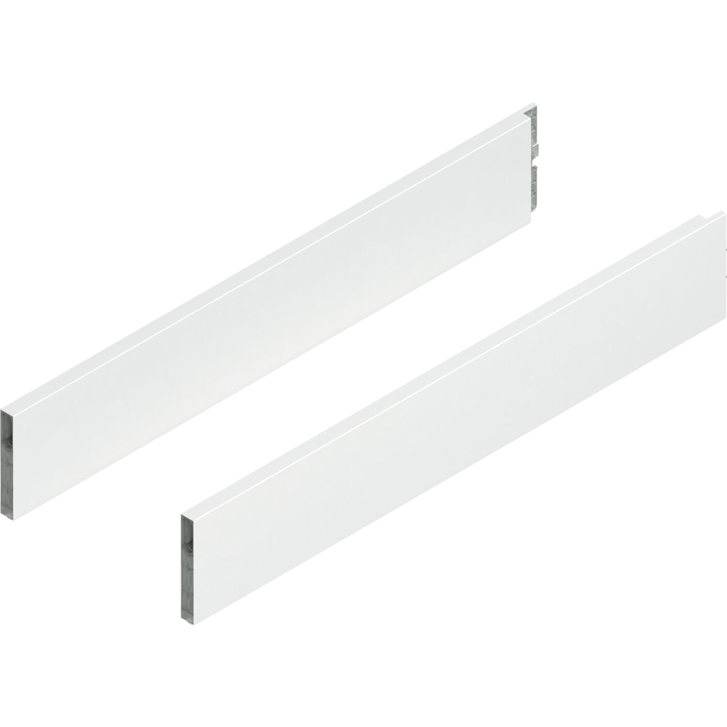 blum MERIVOBOX Boxcap Höhe E, NL 600, Seidenweiß-matt
