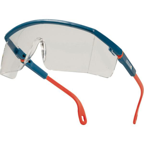 Delta Plus Schutzbrille Kilimandjaro ClearAB Bügel blau/orange EN166 EN170