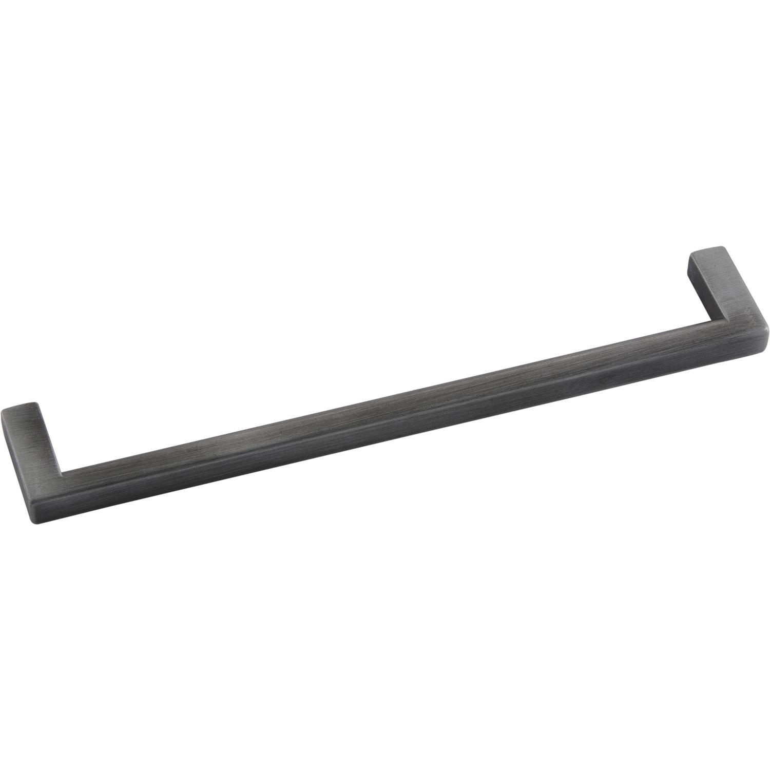 SIRO Griff Macha Lochabstand 128mm Breite 136mm zink eisenfärbig gebürstet matt