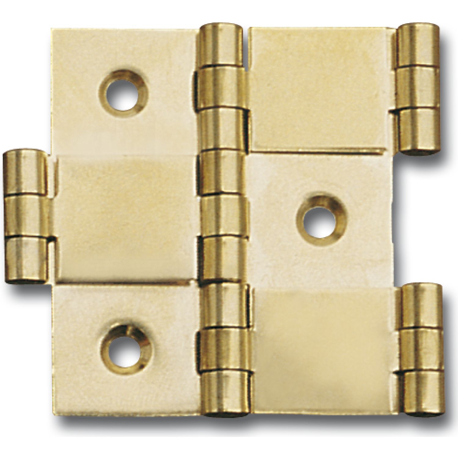 Charmag Paravantscharnier, 60x26 mm, Holzstärke 20 mm, Messing poliert