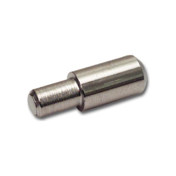 SCH Steckbodenträger Semi Bohr ø 5mm Stahl vernickelt (100 Stück)