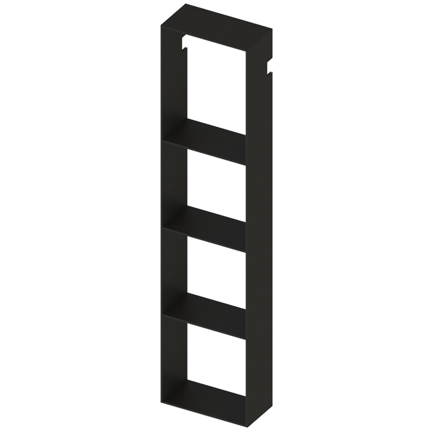 L&S Sign Modul vertikal H: 1300 mm B: 300 mm schwarz