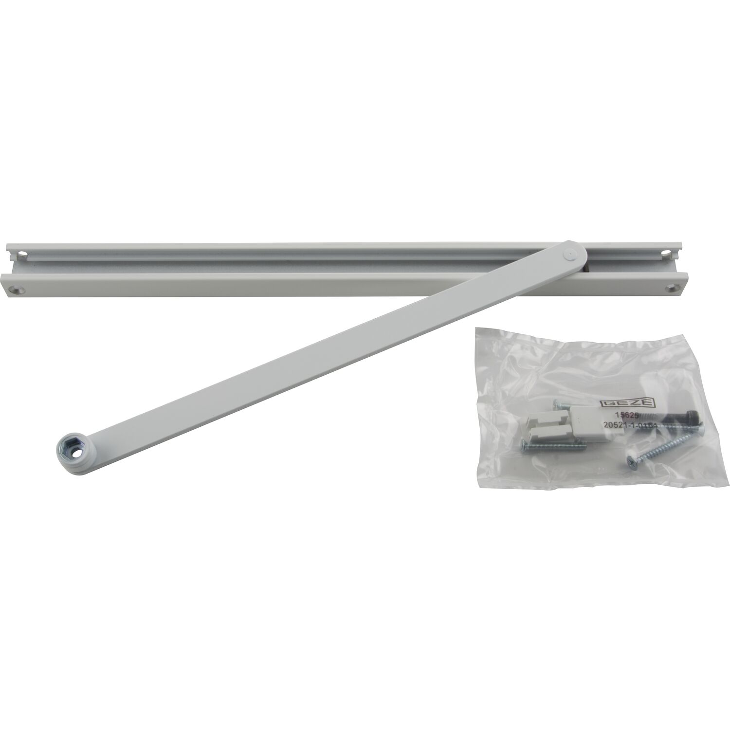 GEZE Gleitschiene, TS 3000/5000, weiß RAL 9016