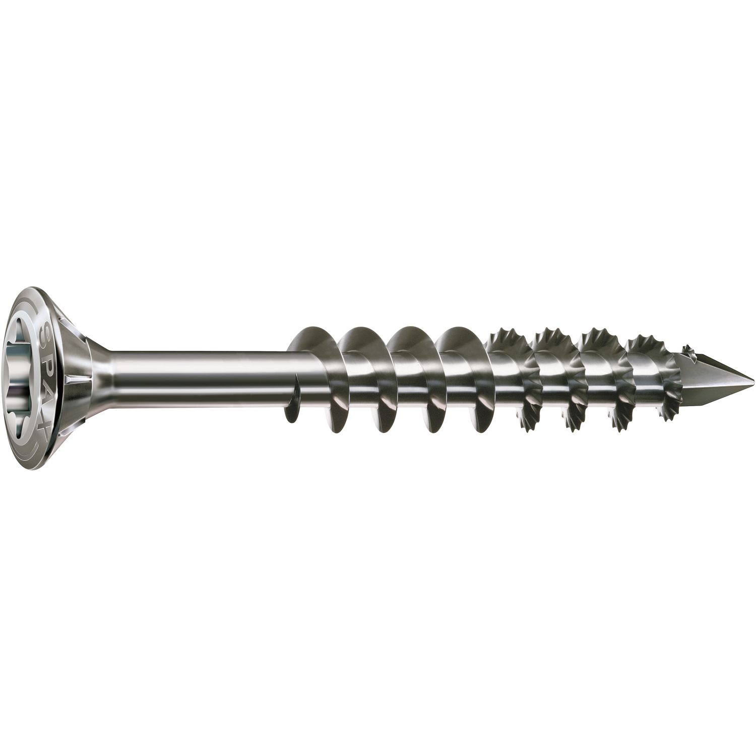 Spax Holzfassadenschraube Linsensenkkopf 5.0x100 TG TX20 A2 mit Bewertung (100 Stück)