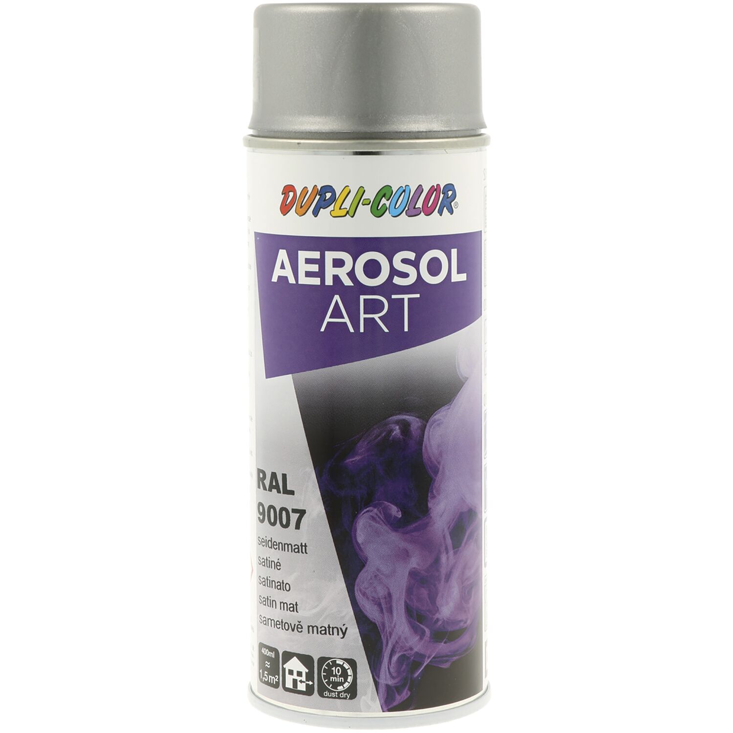 Dupli-Color Lackspray Aerosol Art 400ml graualuminium seidenmatt / RAL 9007