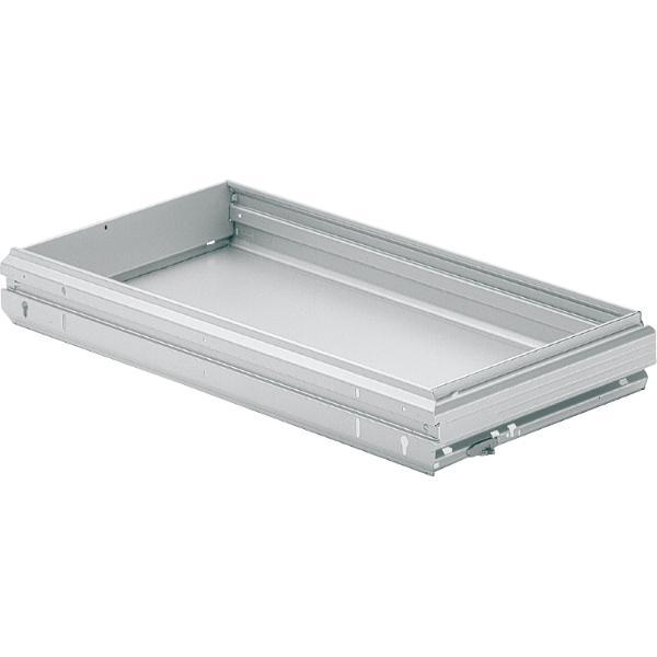 HETTICH Systema Top 2000 Breitwandschubladen, KB 600 mm, Alu-Finish