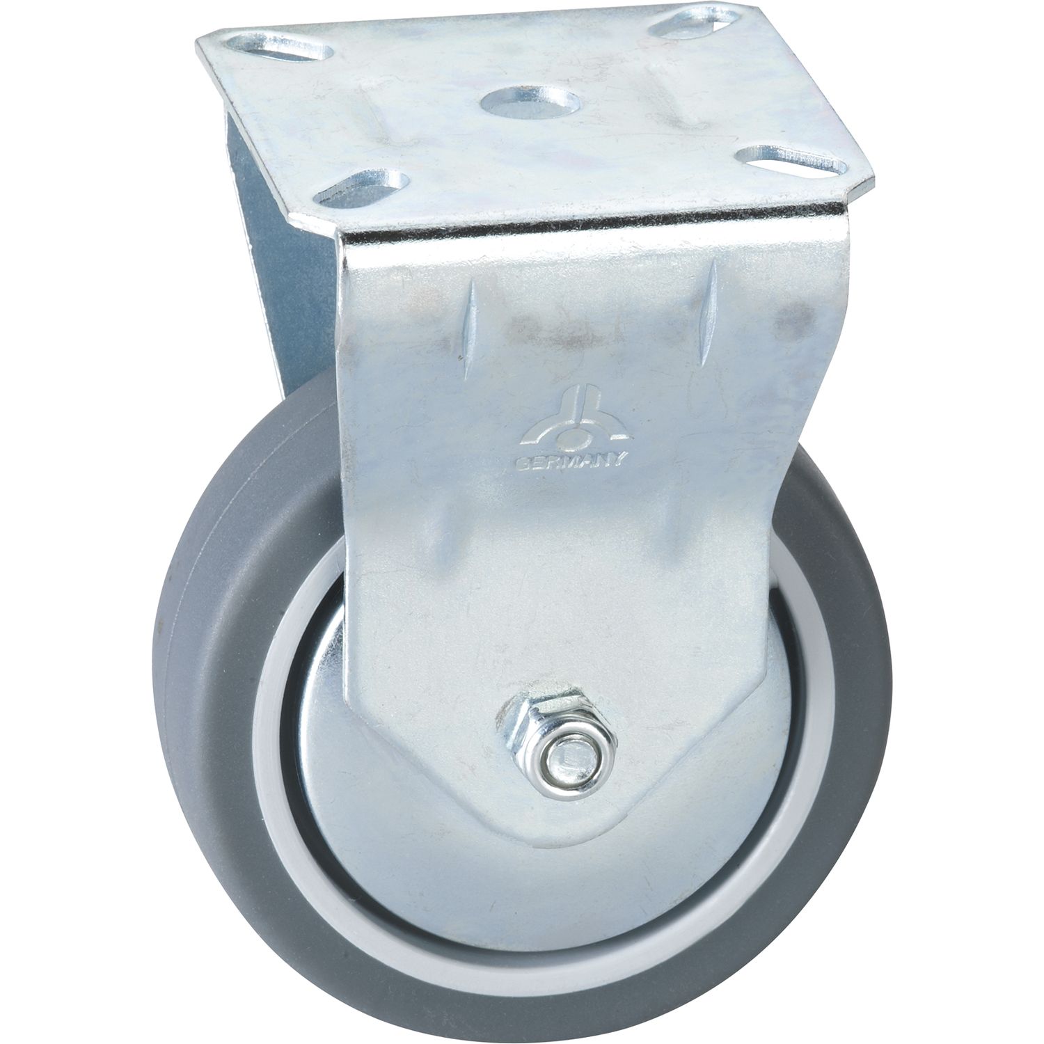 Dörner + Helmer Bockrolle TPE Fadenschutz 75 mm 60 kg